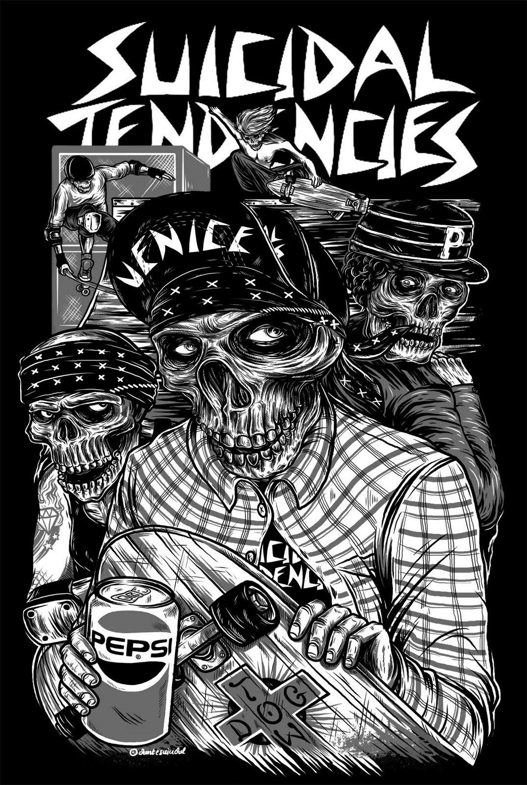 Suicidal Tendencies Artwork. All I Wanted Was a Pepsi