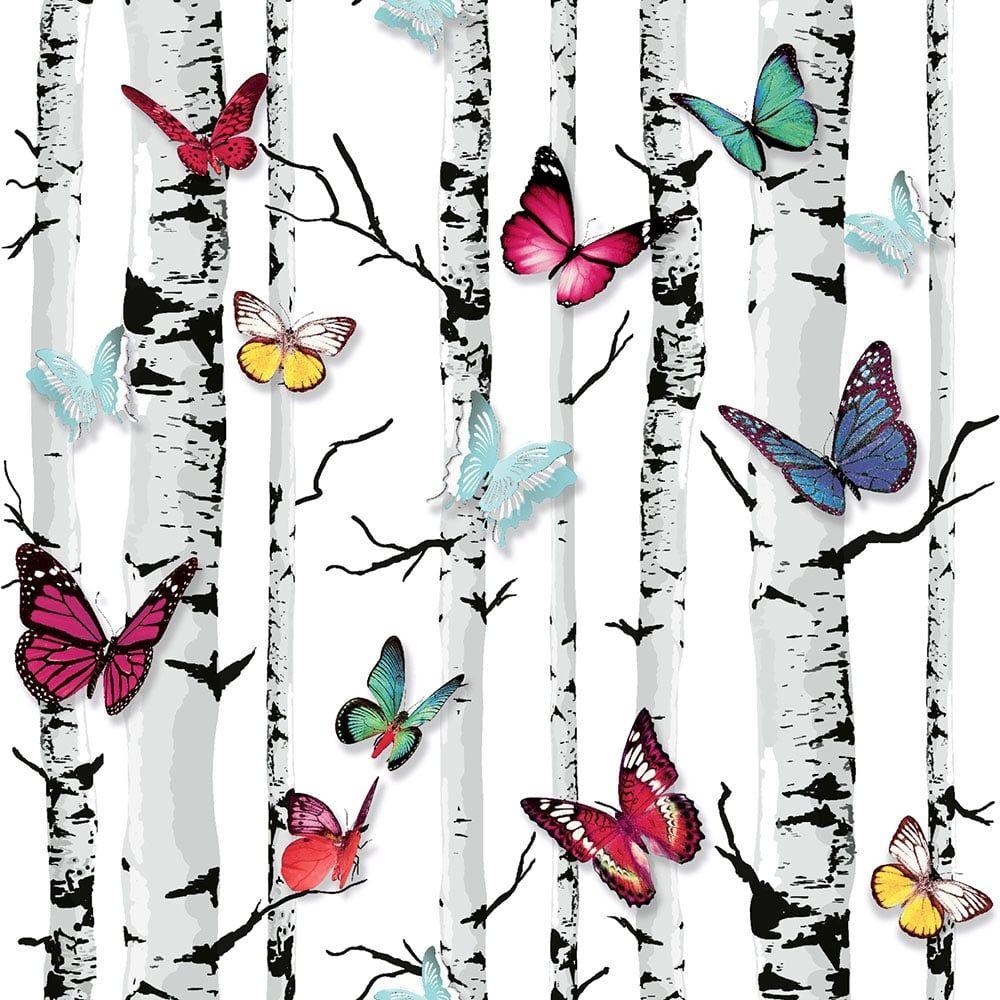 Bird and Butterfly Wallpaper from I Love Wallpaper