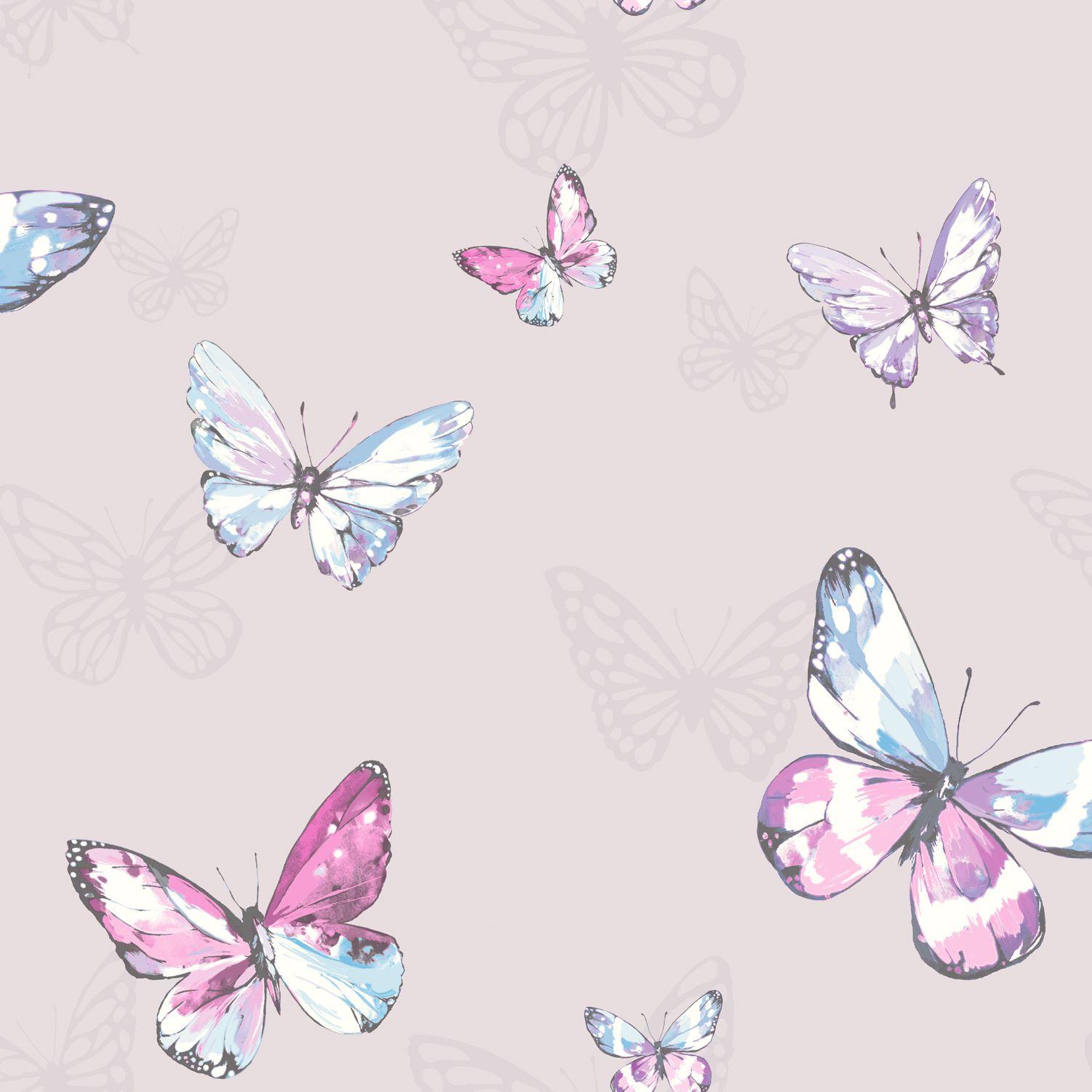 Holden Decor Amelia Butterfly Wallpaper 98870