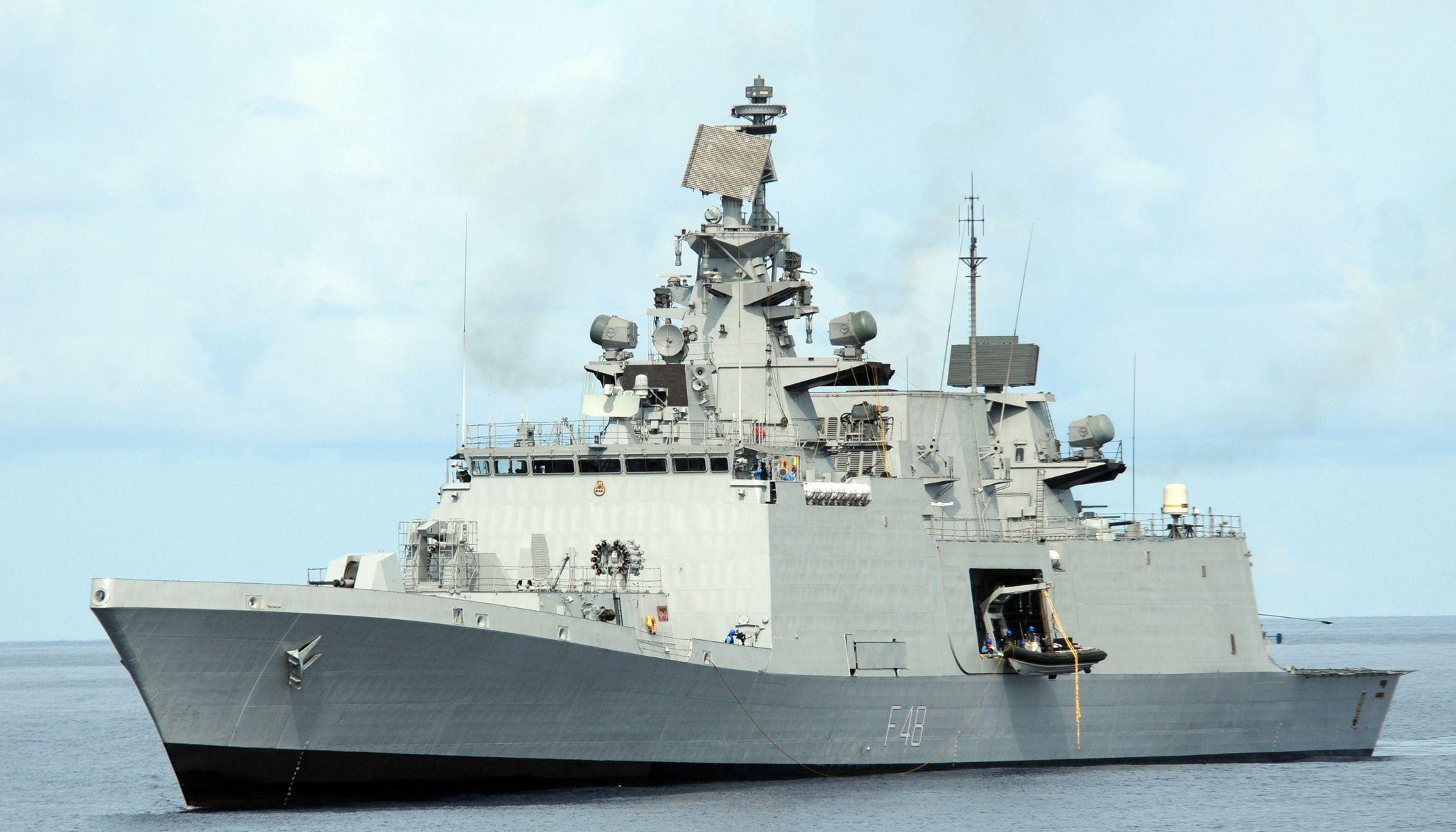 Malabar 2012 INS Satpura (F 48)