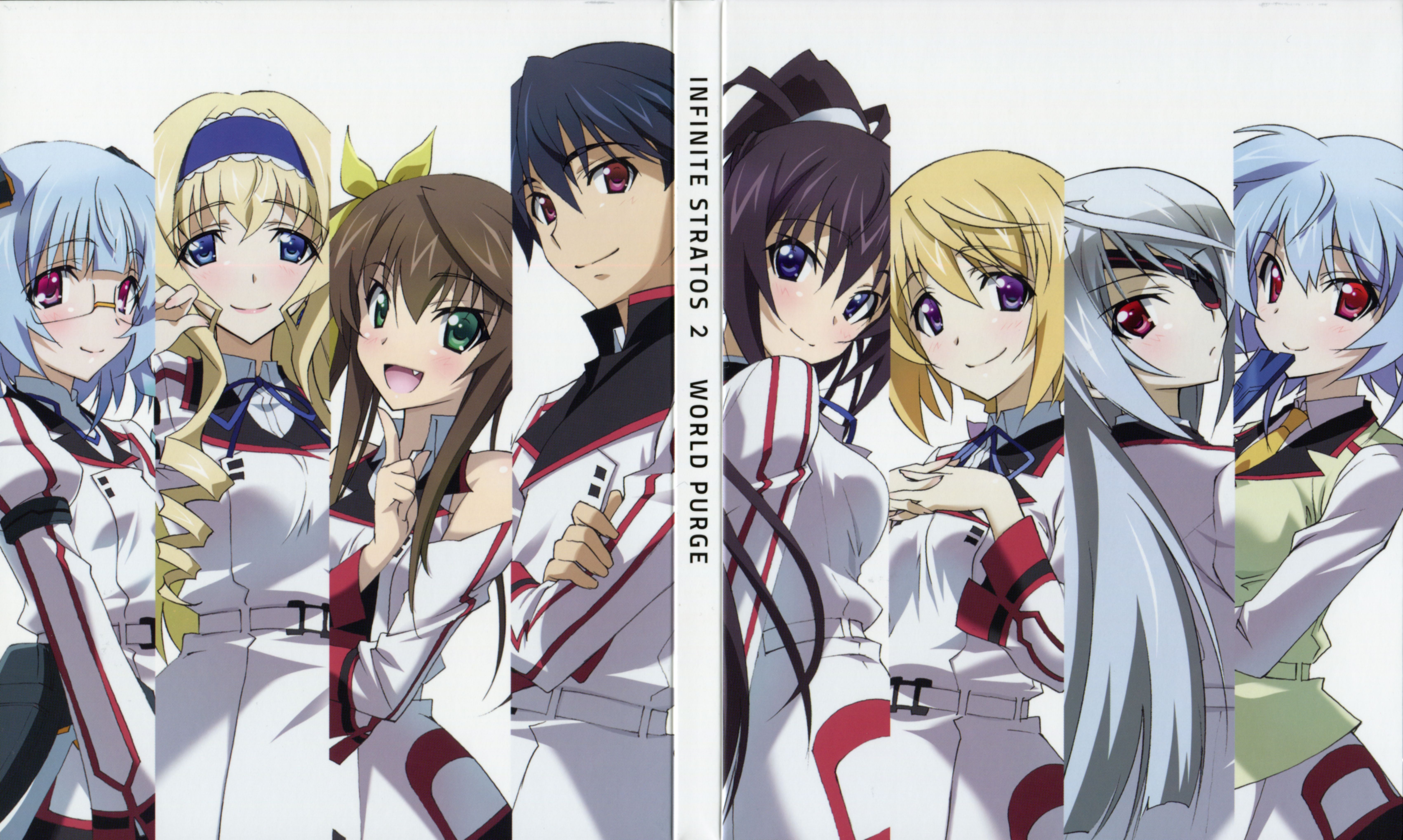 Infinite Stratos Characters Wallpapers Wallpaper Cave