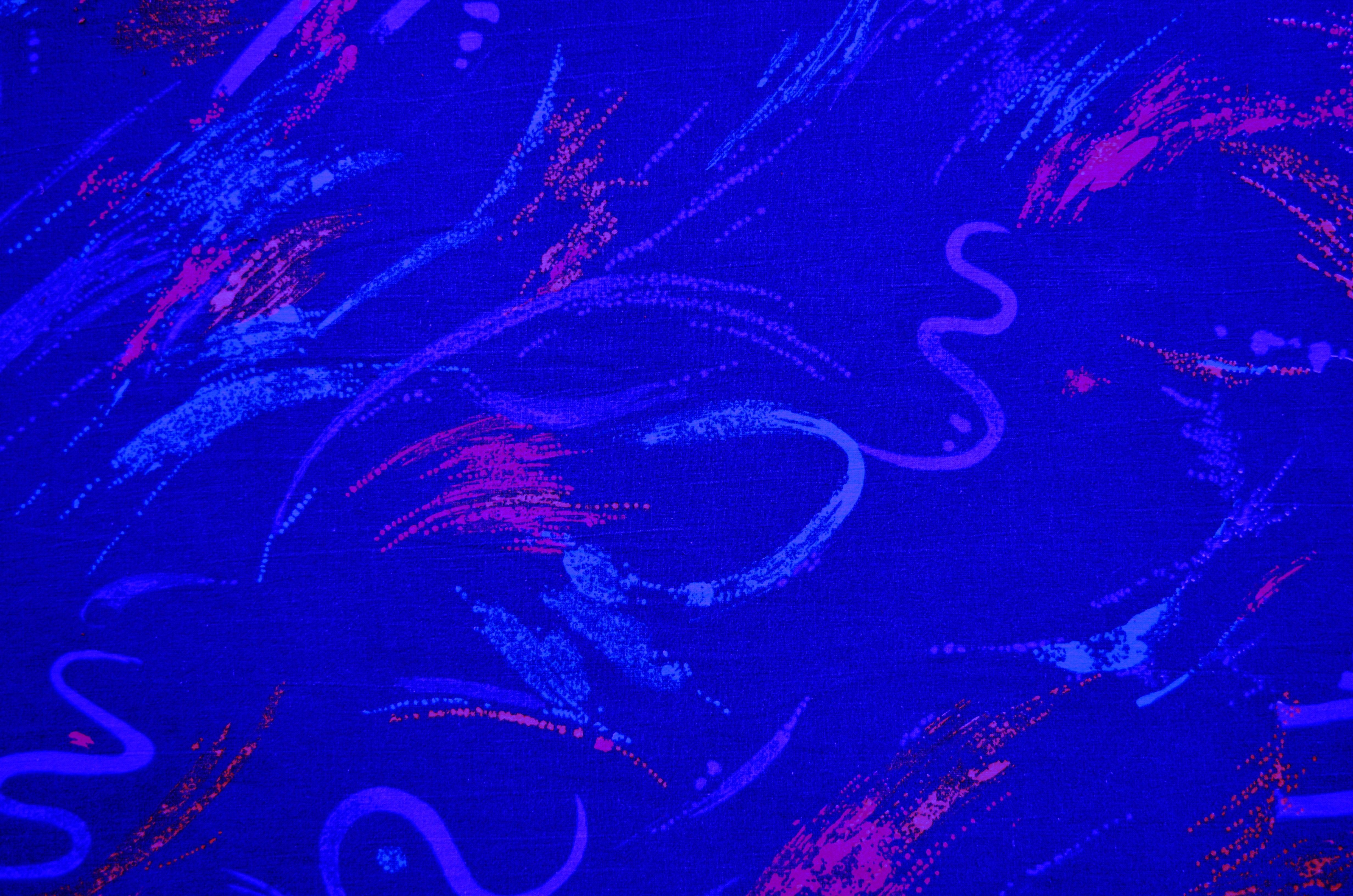 Blue Background with art swirls image