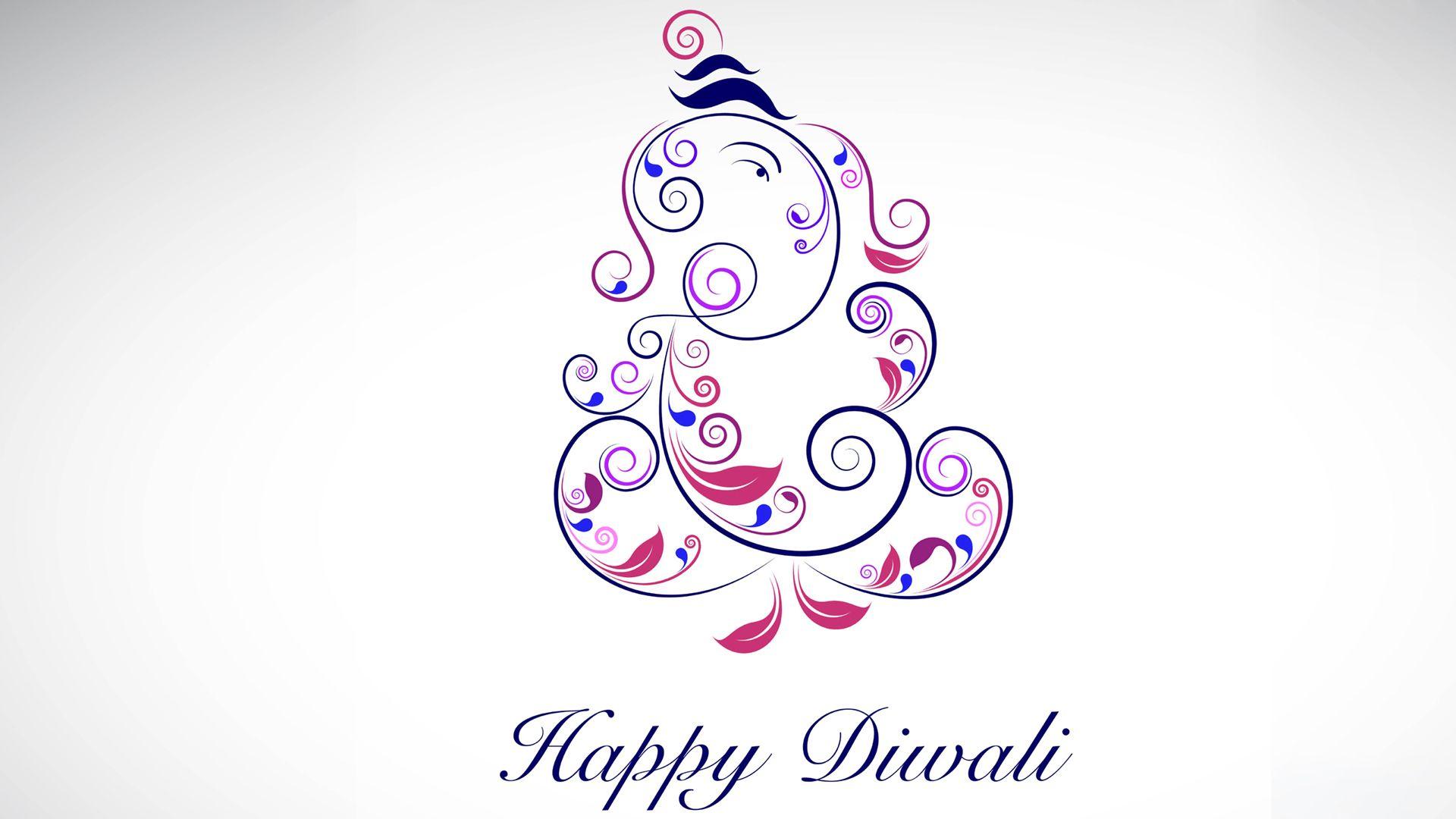 Happy Diwali Ganesha HD Wallpaper Mobile Fb