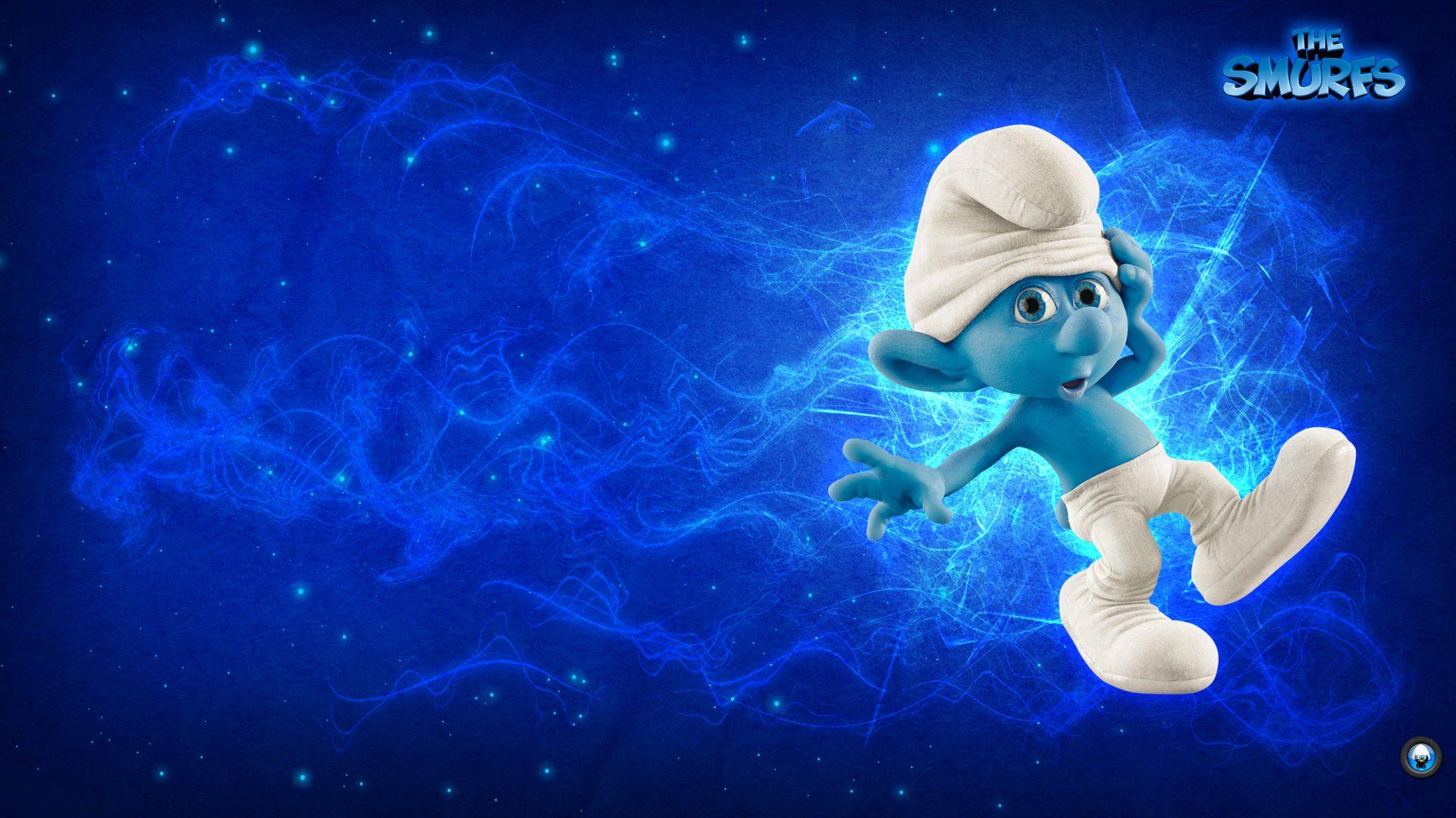 Clumsy Smurf Wallpaper Desktop Background On HD Wallpaper