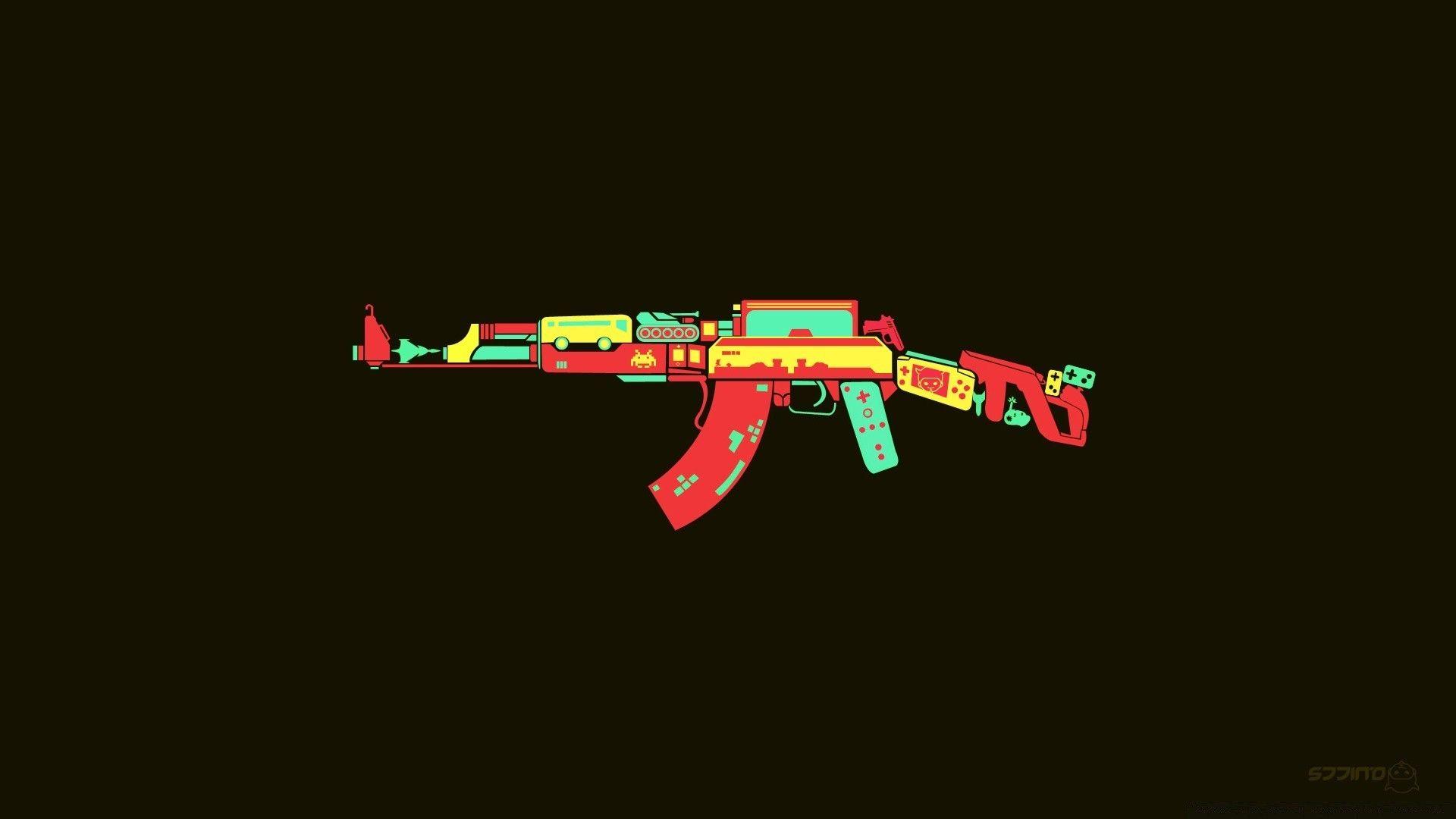 AK 47. Android Wallpaper For Free