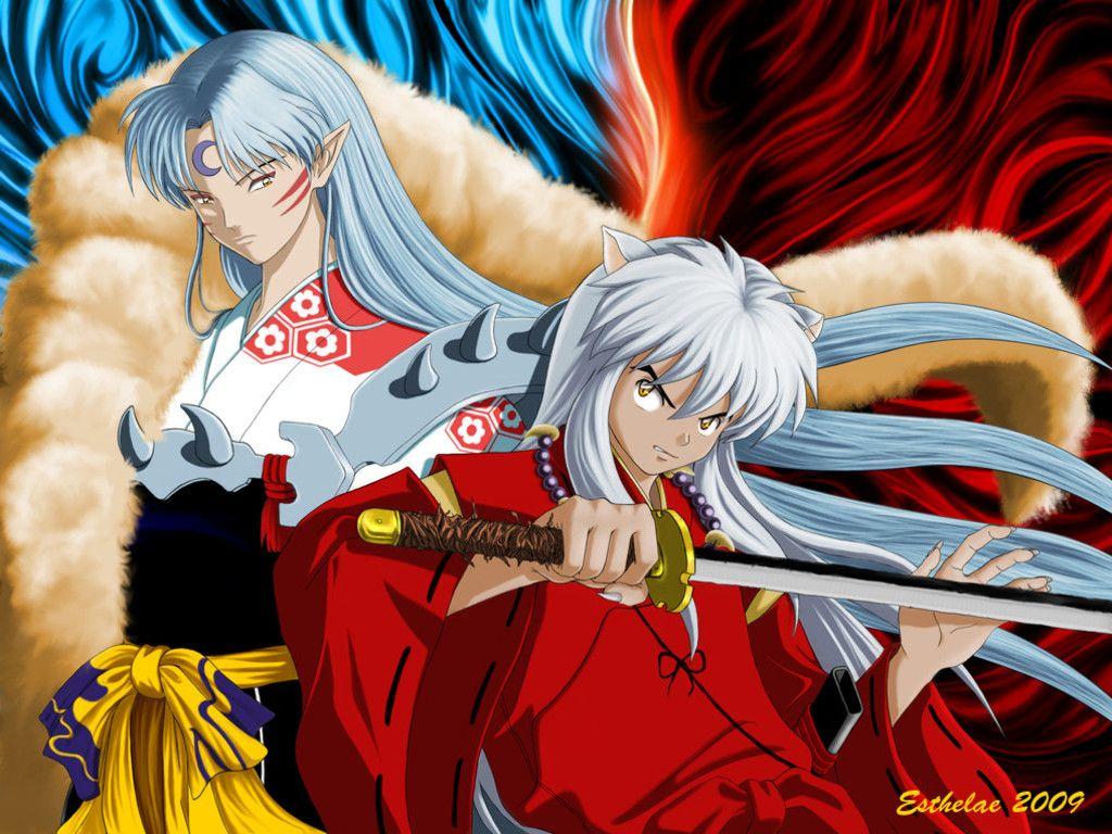 Bild and Sesshoumaru Wallpaper. InuYasha