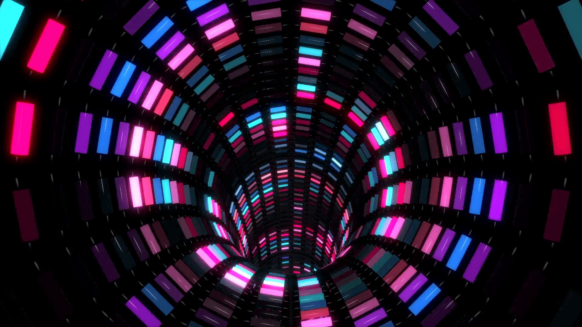 Cool Neon Tunnel Backgrounds Motion Backgrounds