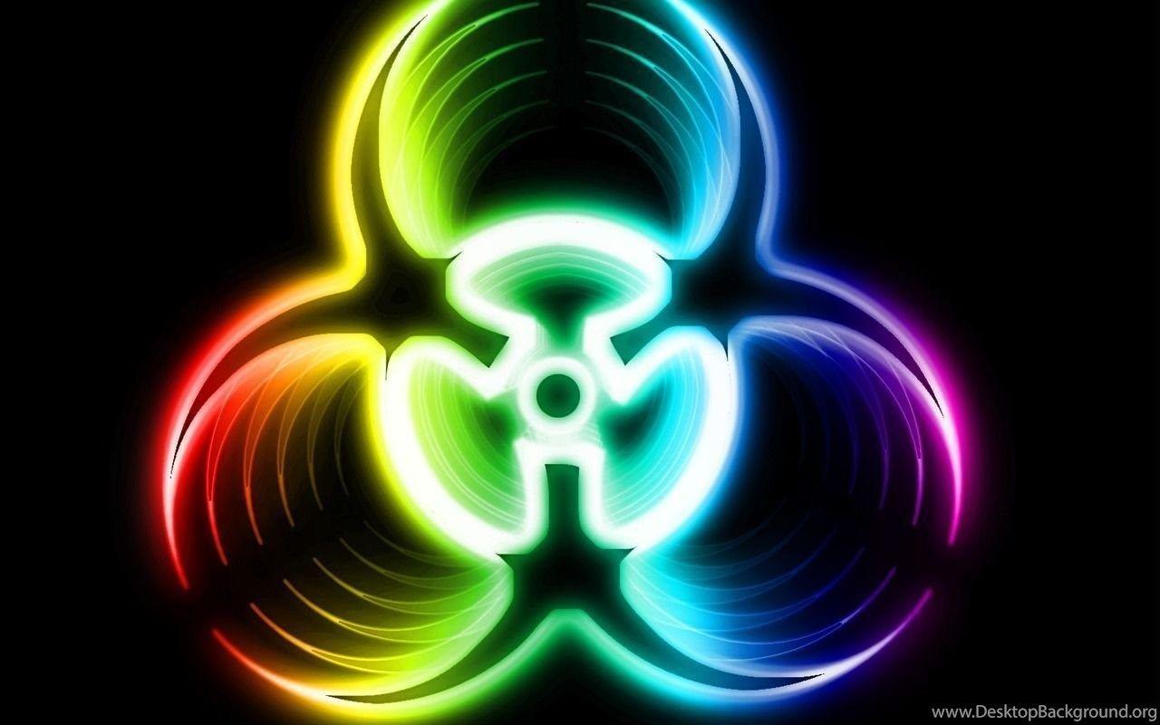 Cool Neon Background Desktop Background