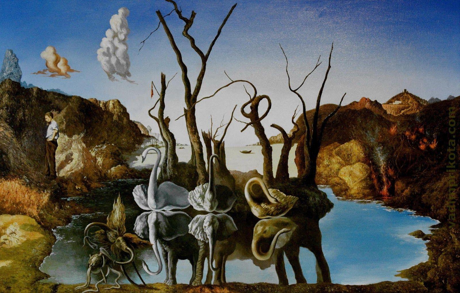 Salvador Dali Wallpaper Tiger