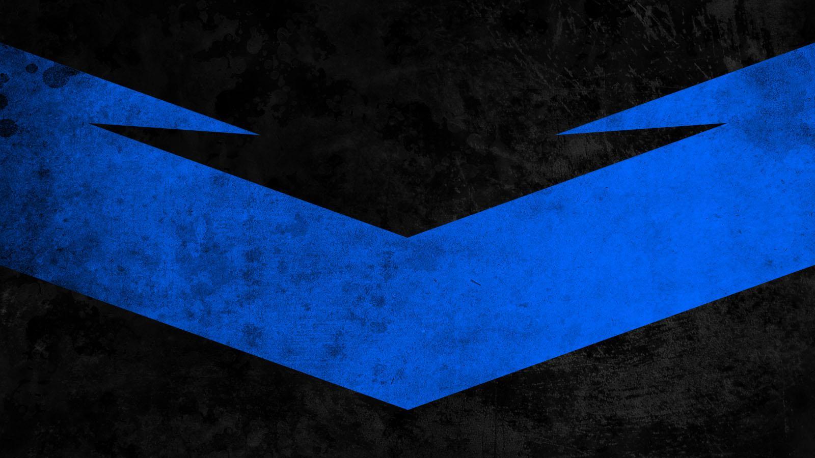 Free Blue Nightwing Wallpaper Wide