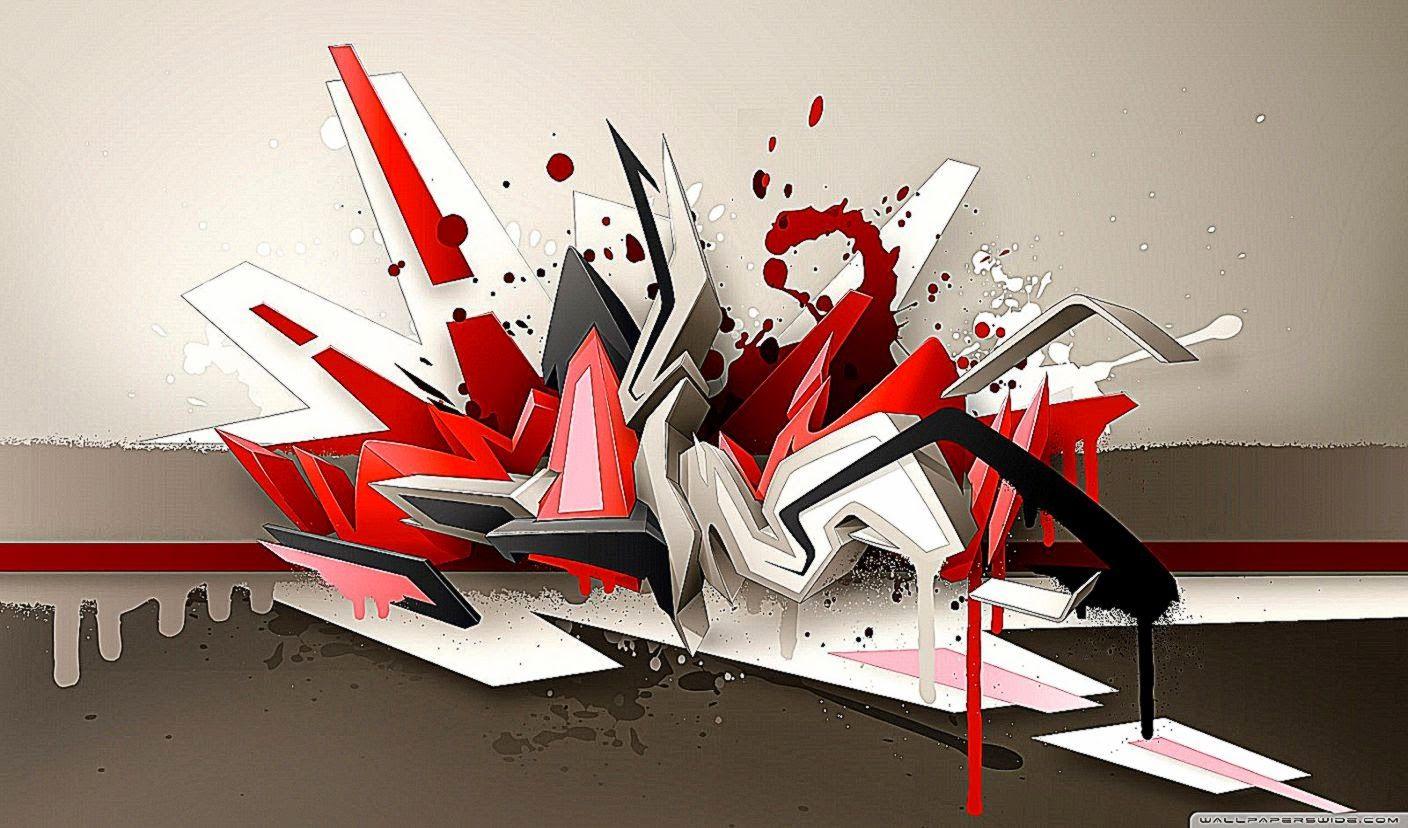 Graffiti 3D Background Wallpaper. Free High Definition Wallpaper