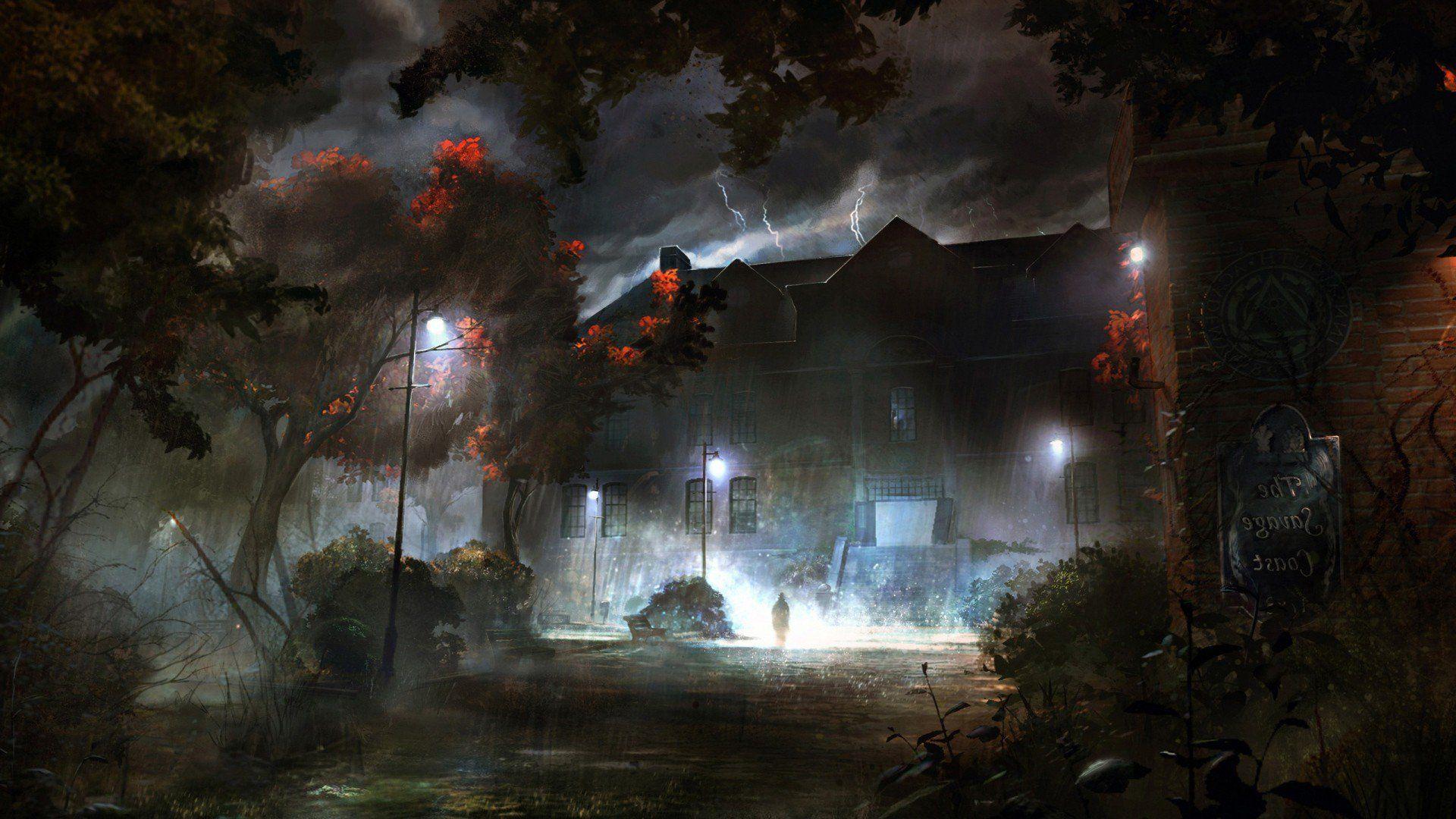 Rain House, HD Artist, 4k Wallpaper, Image, Background, Photo