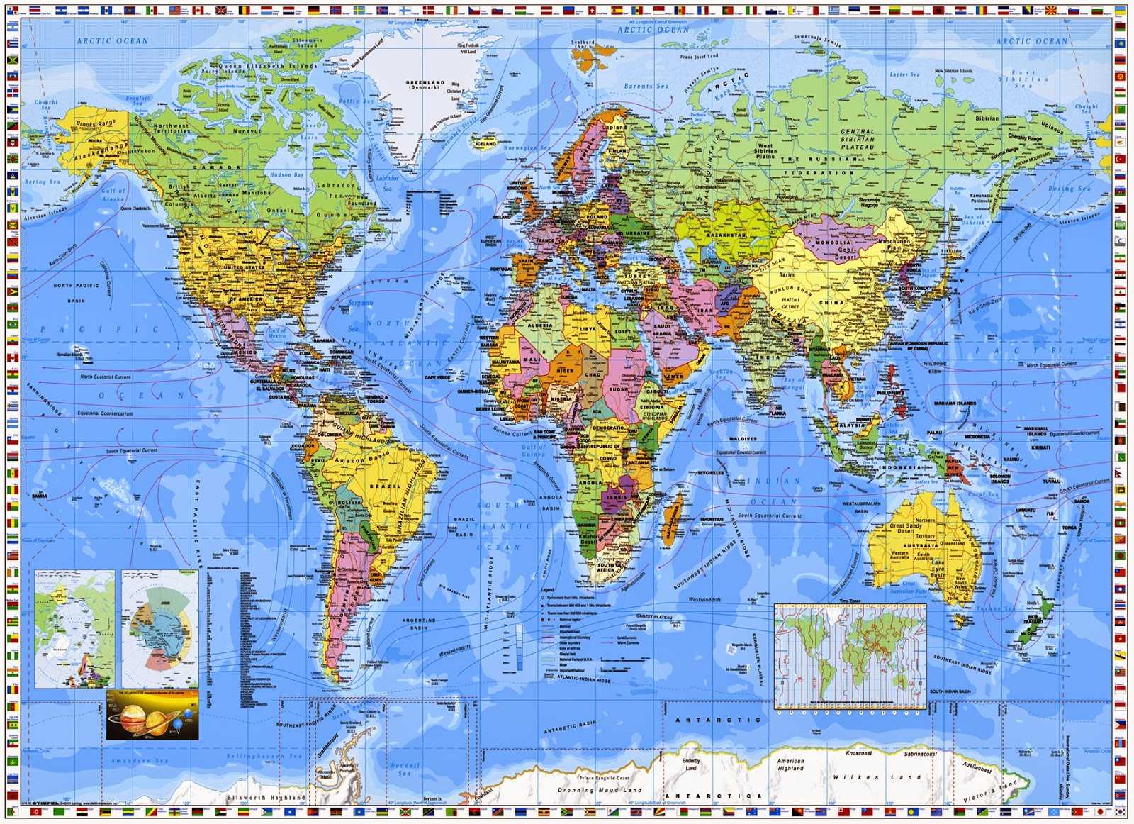 World Map Desktop Wallpaper HD Image For