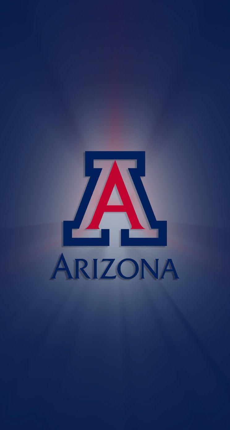 Arizona Wildcats Basketball Bear Down Red and Blue D