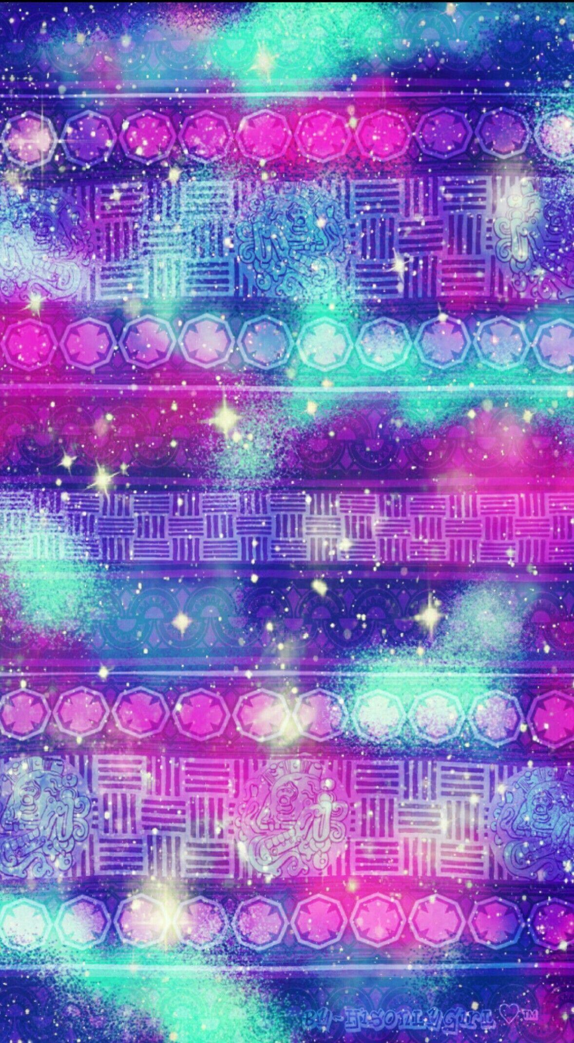 Tribal Galaxy Mist IPhone Android Wallpaper I Created For The App