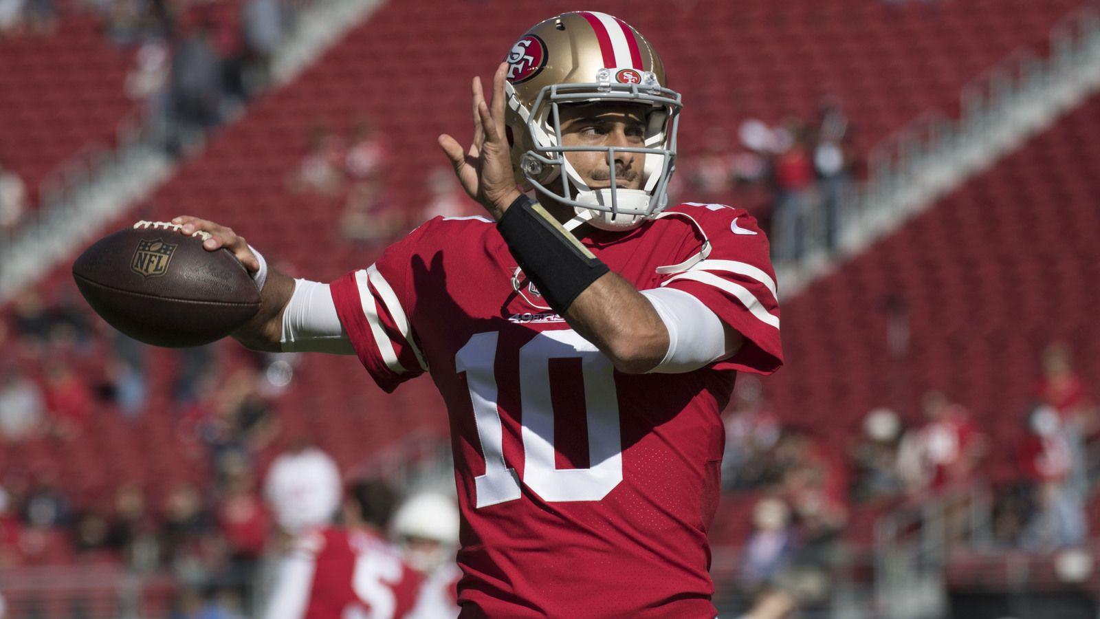 Report: 49ers aiming to have Jimmy Garoppolo start Week 12