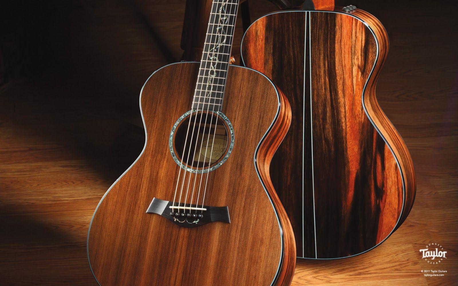 Taylor Acoustic Guitar Wallpaper