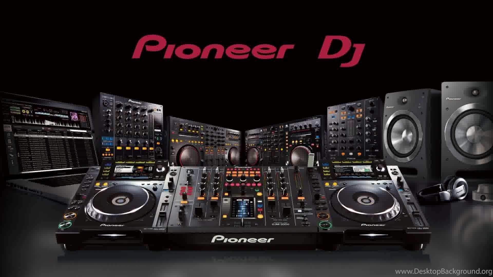 Pioneer dj mixer wallpaper Desktop Background