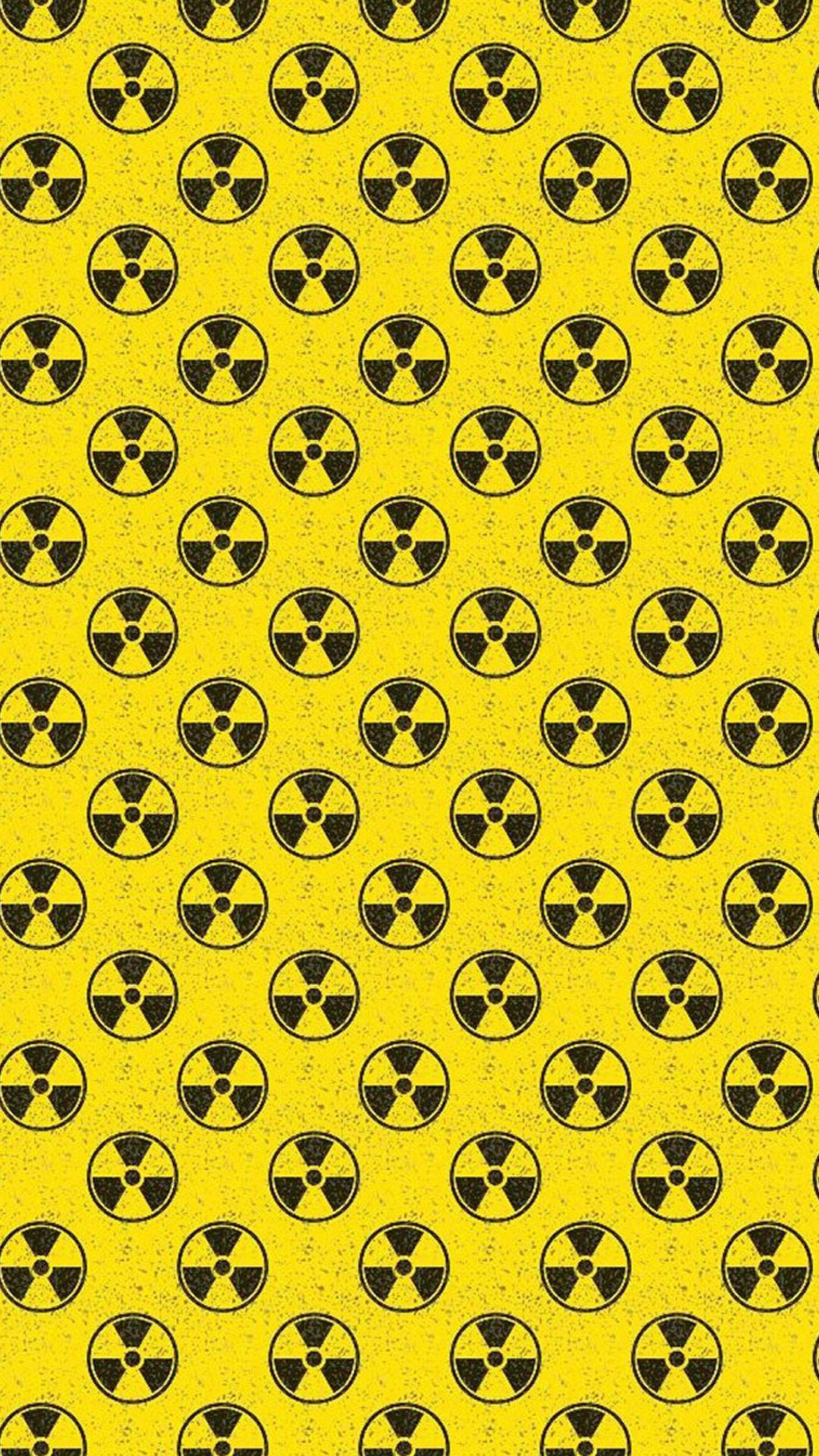 Pattern yellow radioactive Galaxy S5 wallpaper, Samsung Galaxy S5