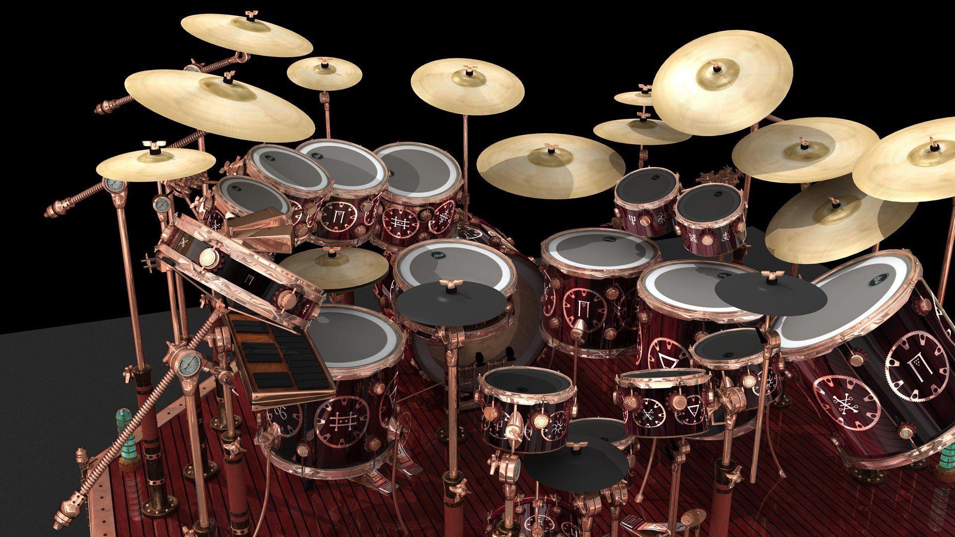 drum set wallpaper