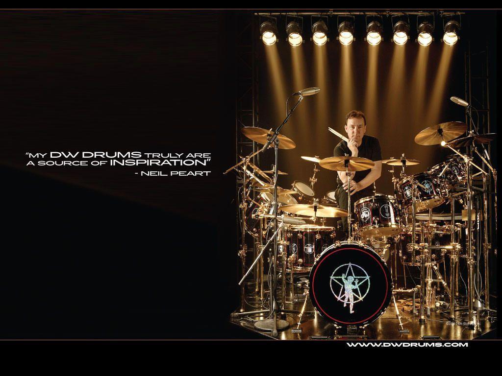 Neil Peart Drum Kit Wallpaper. Neil peart, Drums, Drum kits
