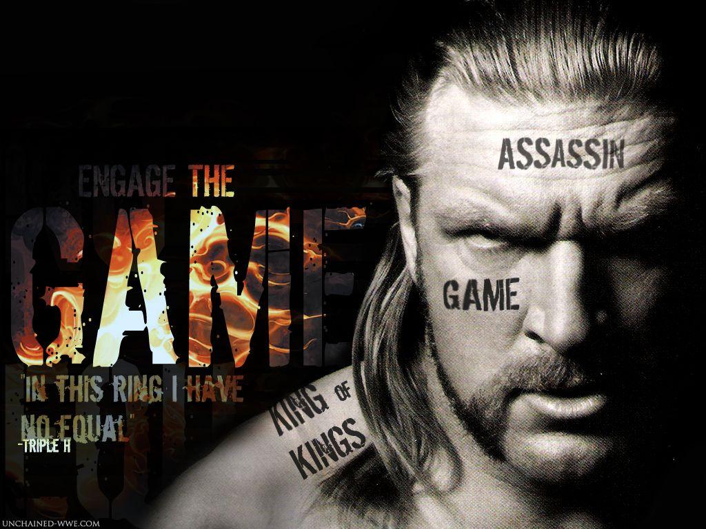 The Jessica Alba Photo: WWE- Triple H (The Game) Wallpaper