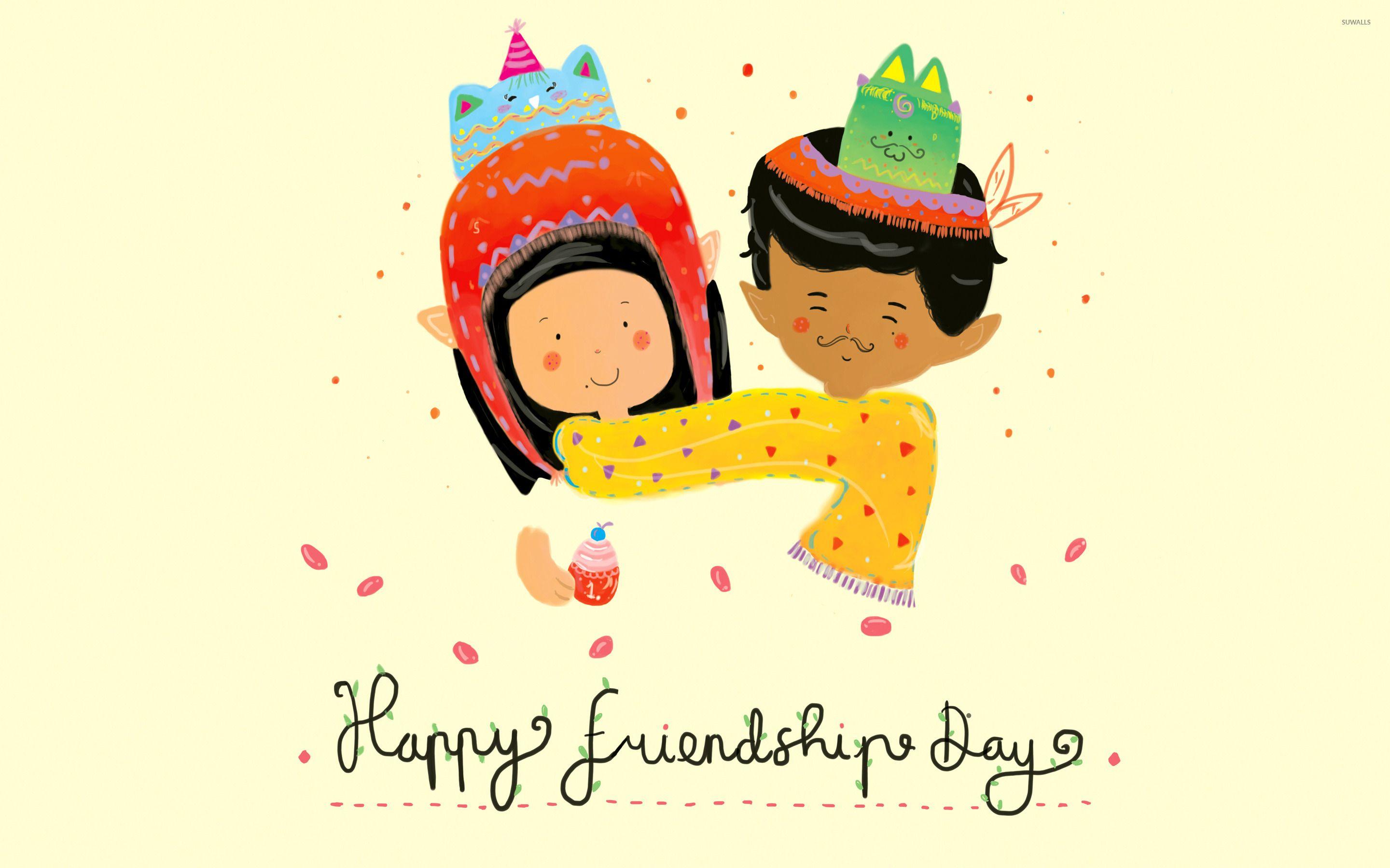 Happy friendship day wallpaper wallpaper