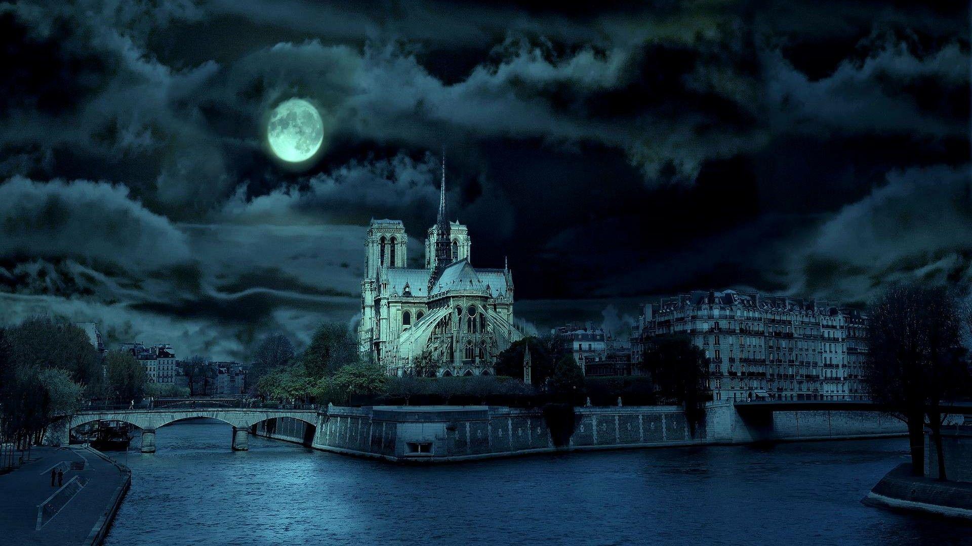Notre Dame De Paris (Notre Dame Cathedral) HD Wallpaper. Wallpaper