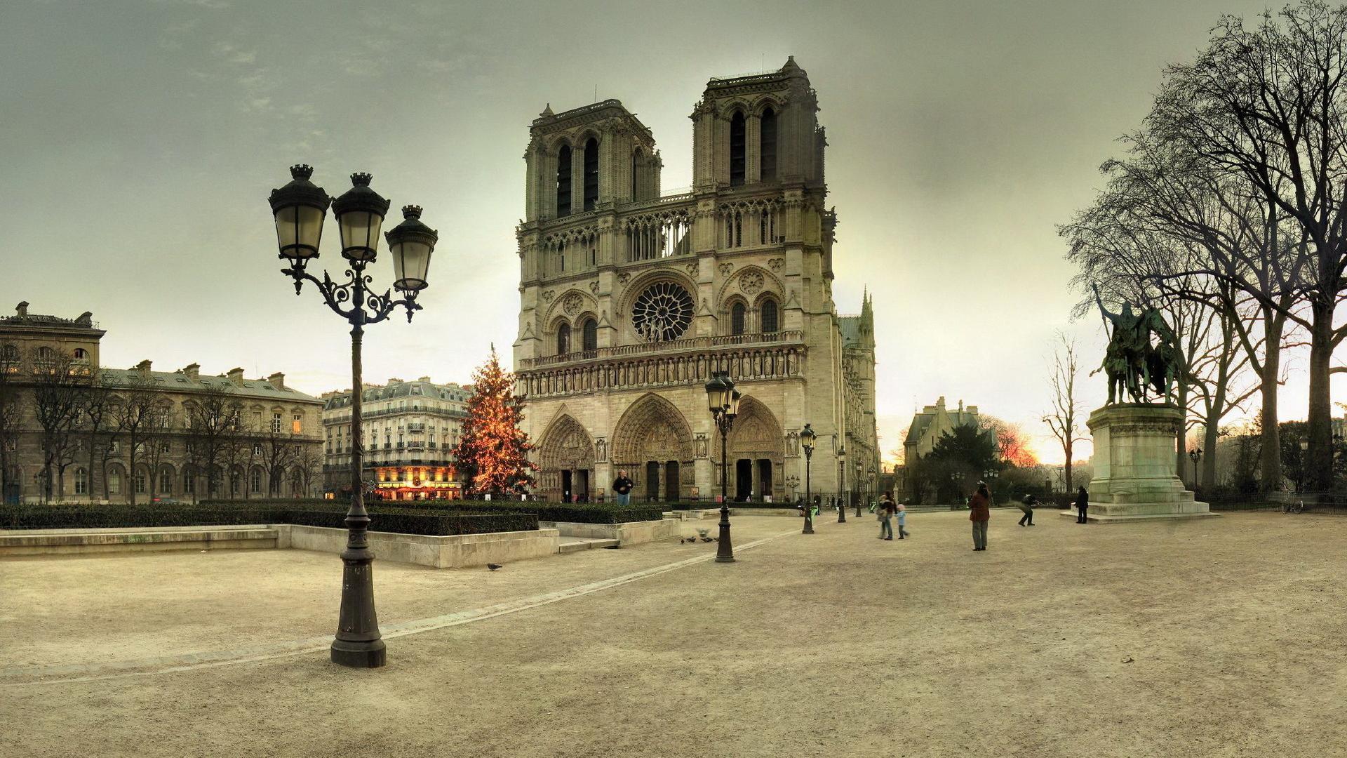 Notre Dame de Paris HD Wallpaper, Background Image