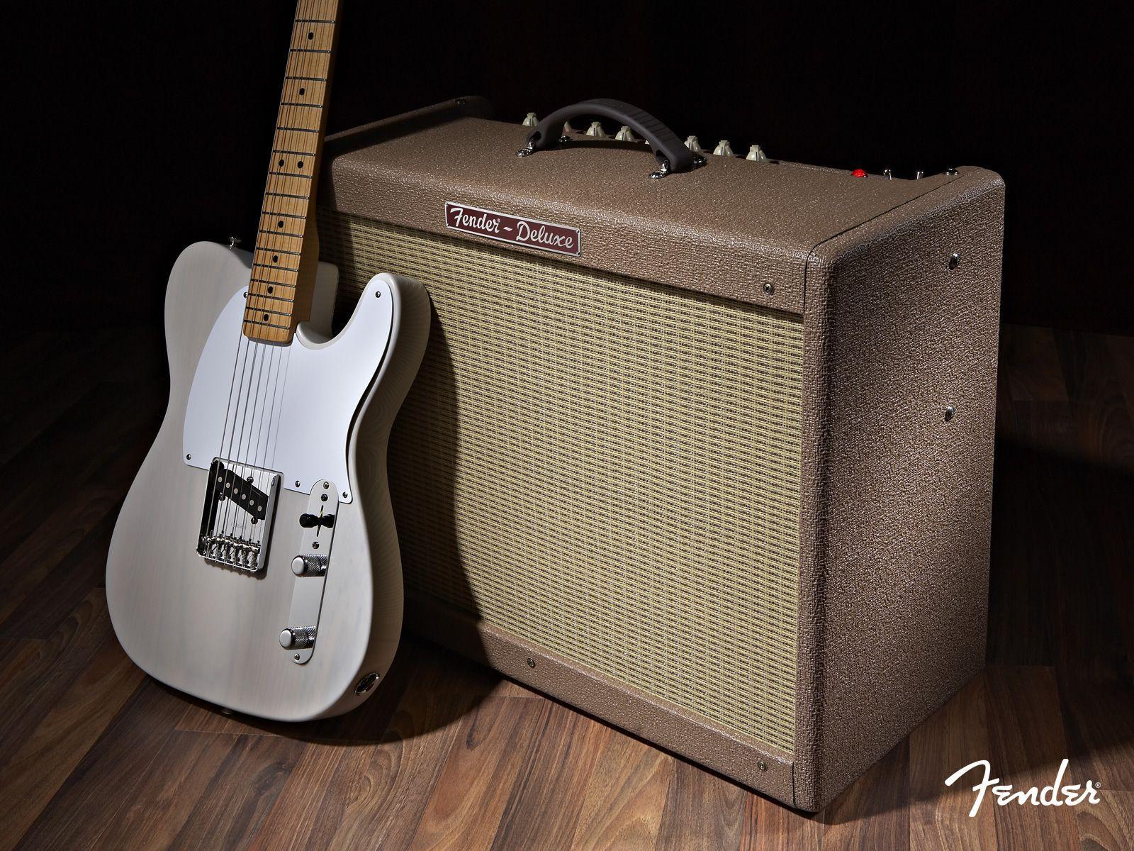 Free Download Picture Of Fender Telecaster Guitar And Amplifier