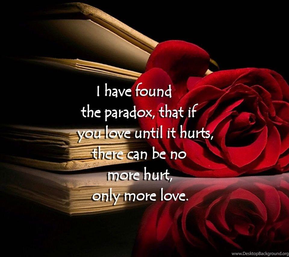sayings about love and hurt