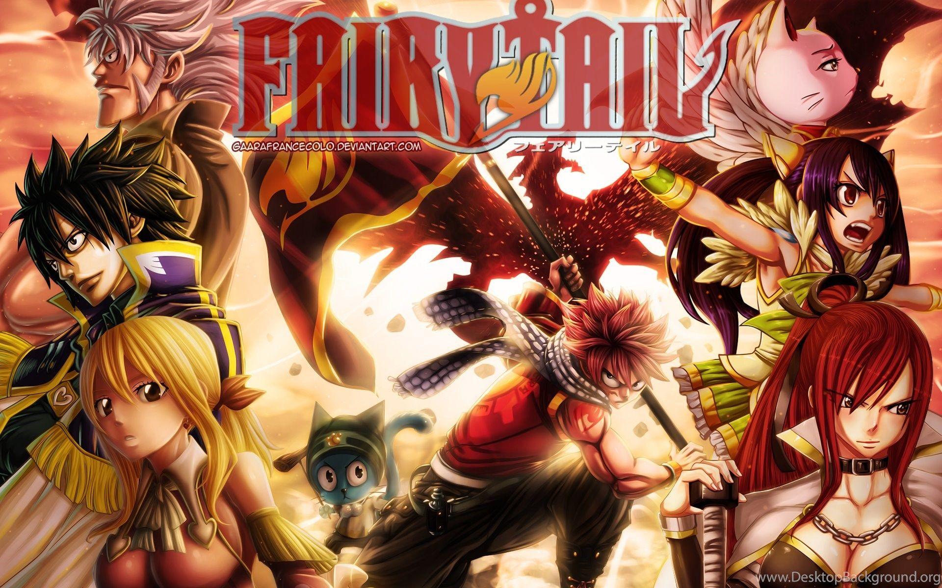 Anime Fairy Tail HD Wallpapers For Desktop - Wallpaper Cave