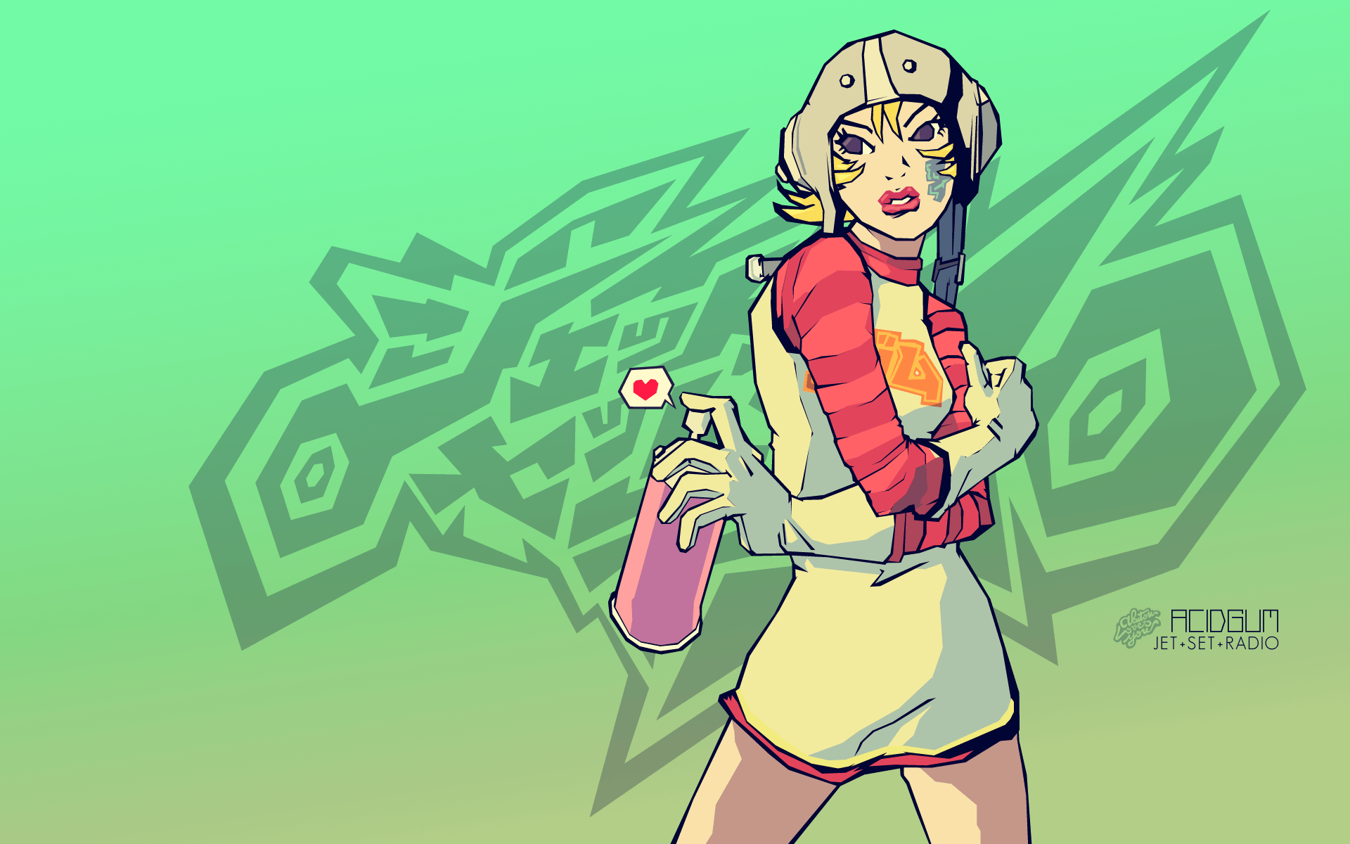 Jet Set Radio HD Wallpaper and Background Image