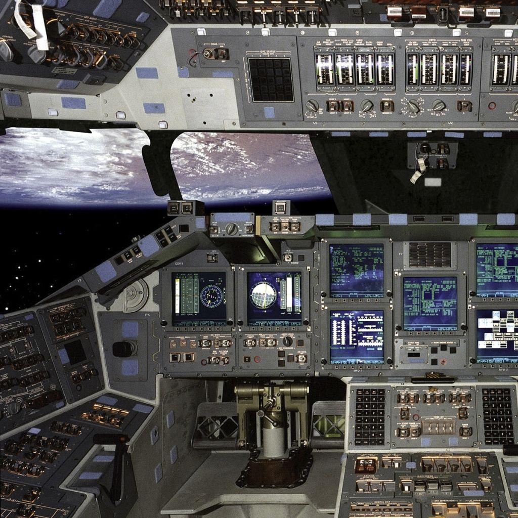 Space Shuttle Cockpit Wallpaper HD Background 9 HD Wallpaper