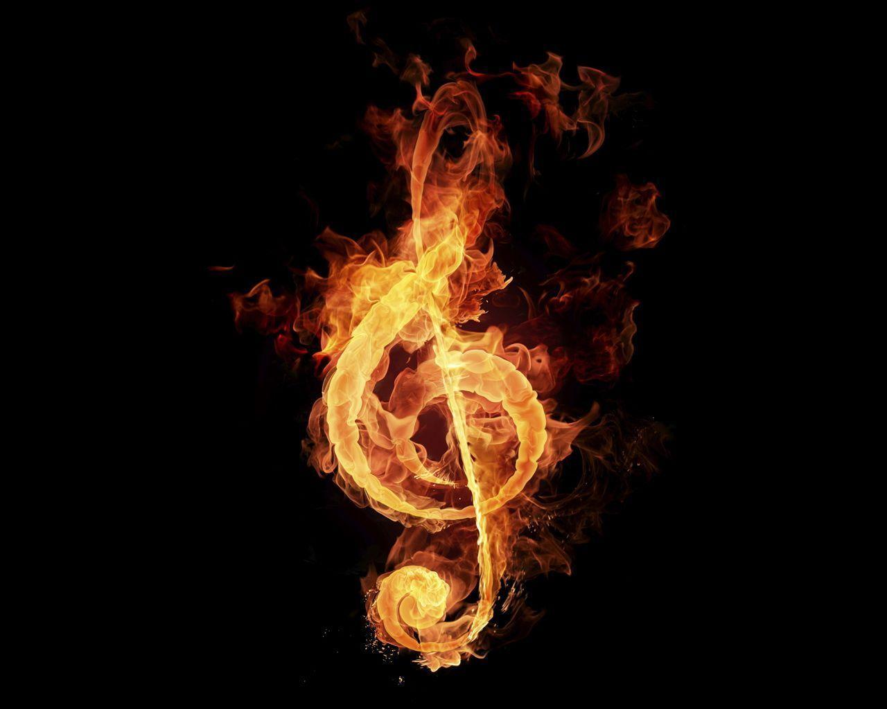 Treble Clef Wallpaper