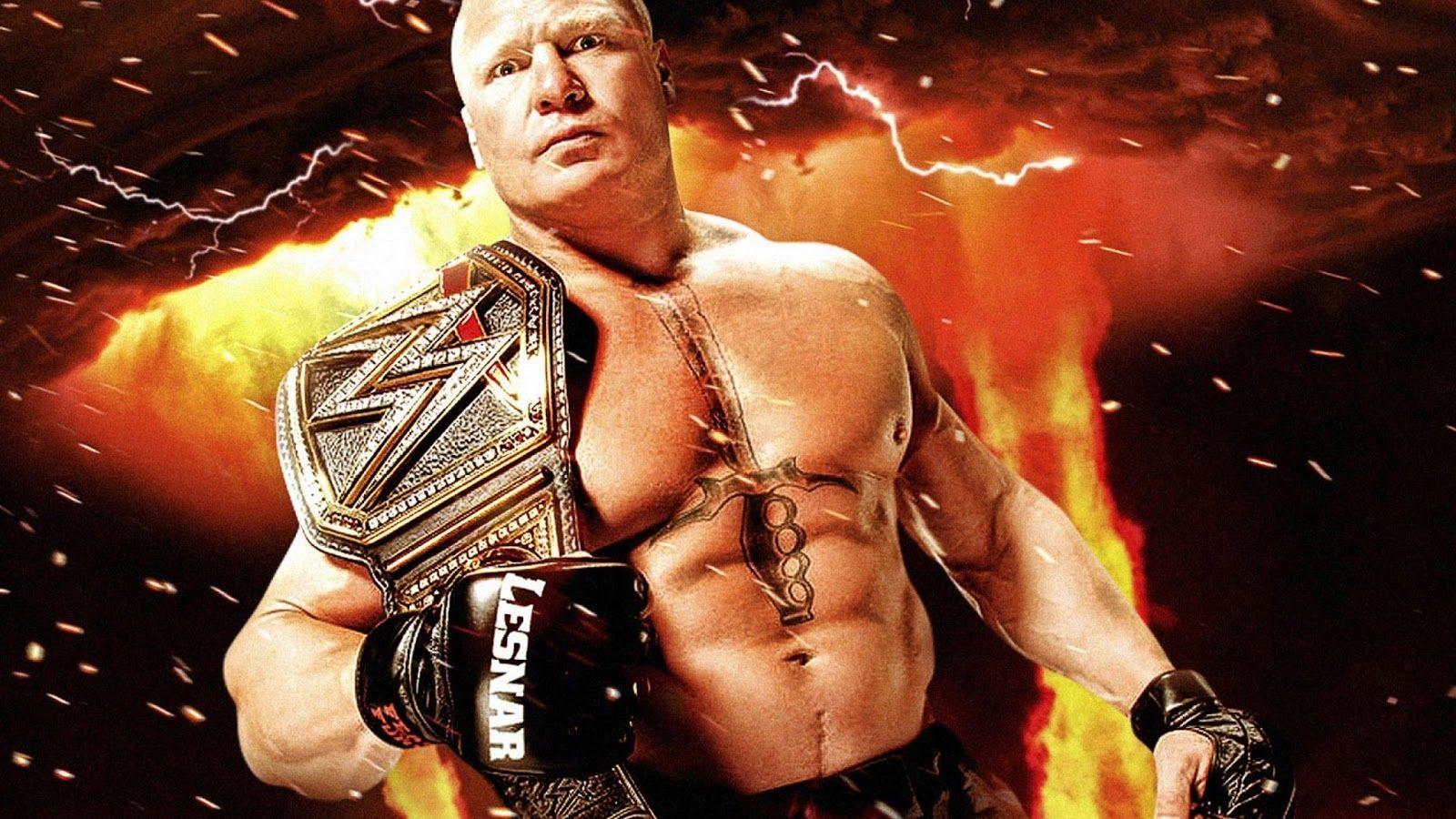 WWE Brock Lesnar Wallpaper HD Image Background HD Wallpaper
