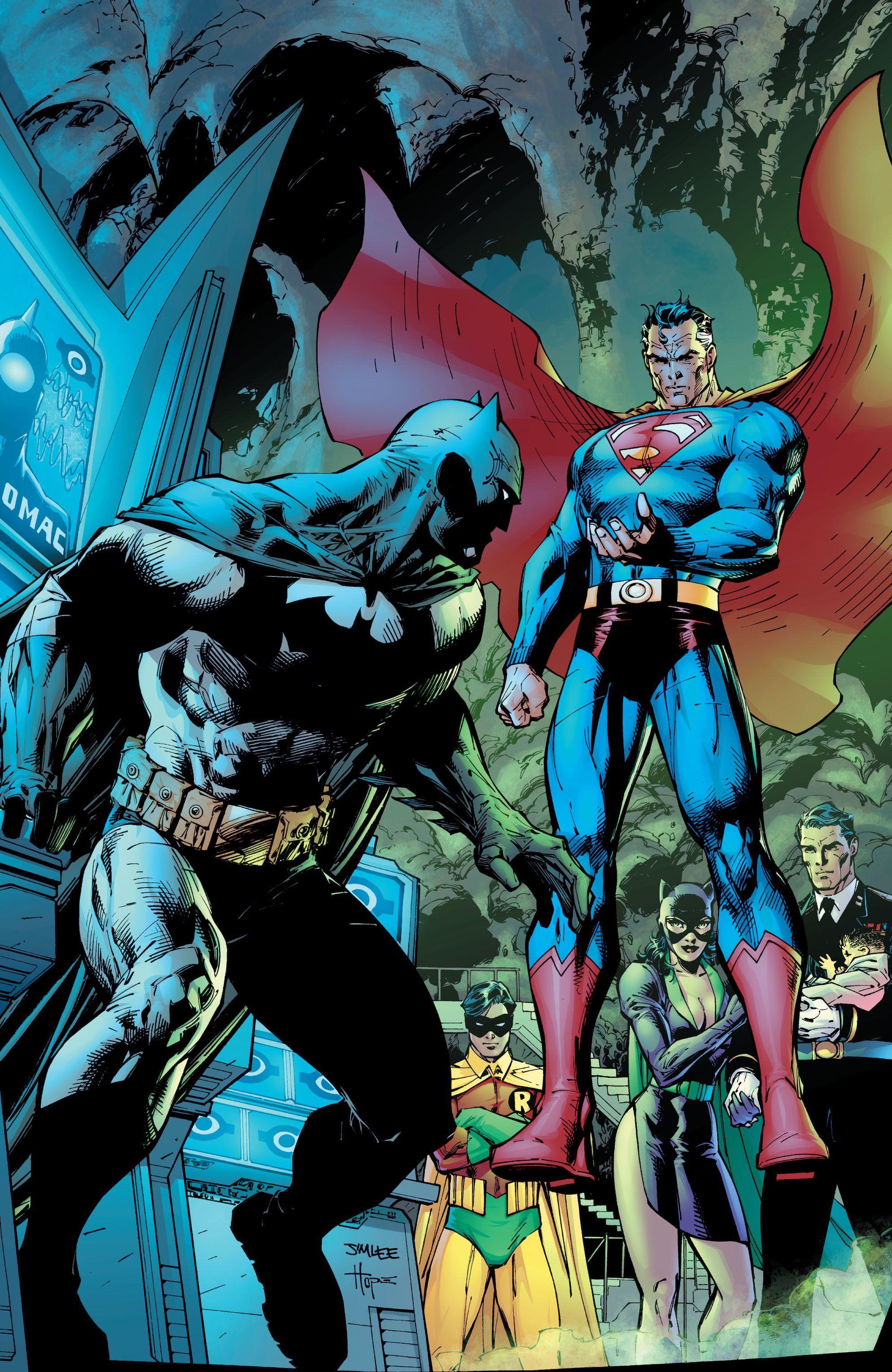 Batman And Superman (Kal L) By Jim Lee. Comics. Jim
