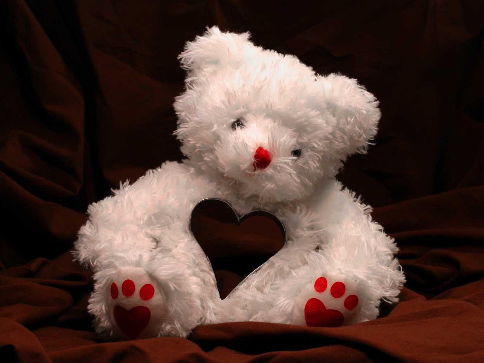 Facebook HD image: Love Teddy Bear Wallpaper