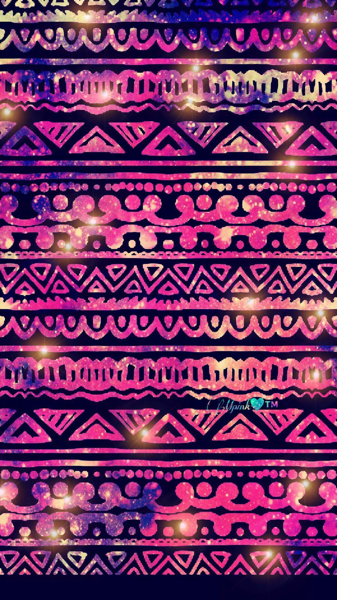 Bling Tribal Background Galaxy Wallpaper #androidwallpaper