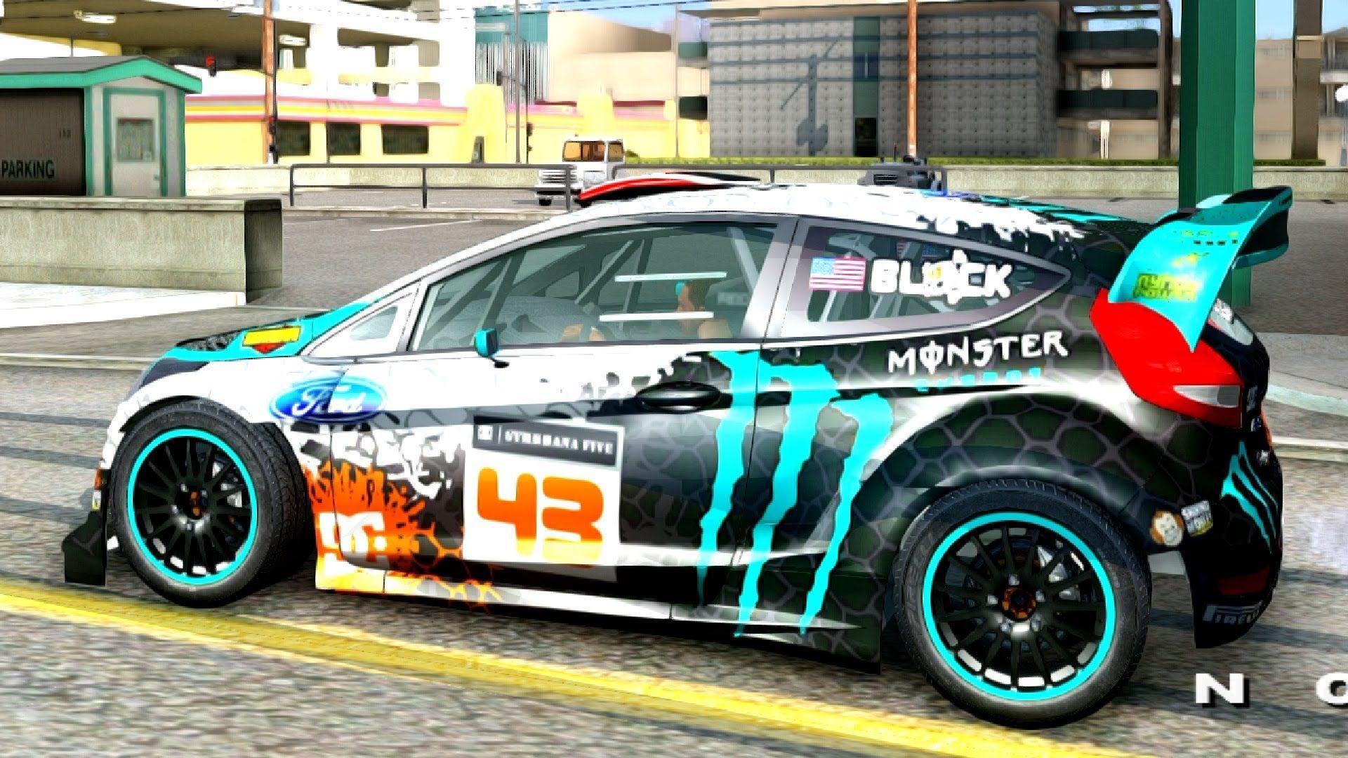 Ford Fiesta H.F.H.V. Ken Block More Liveries San Andreas
