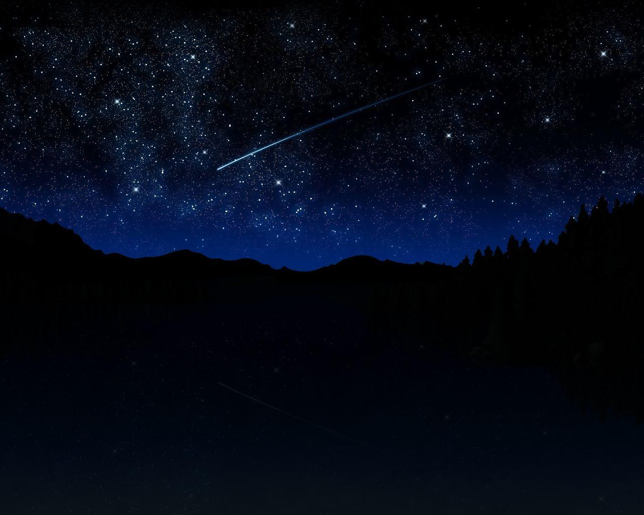 Night Sky Desktop Wallpaper