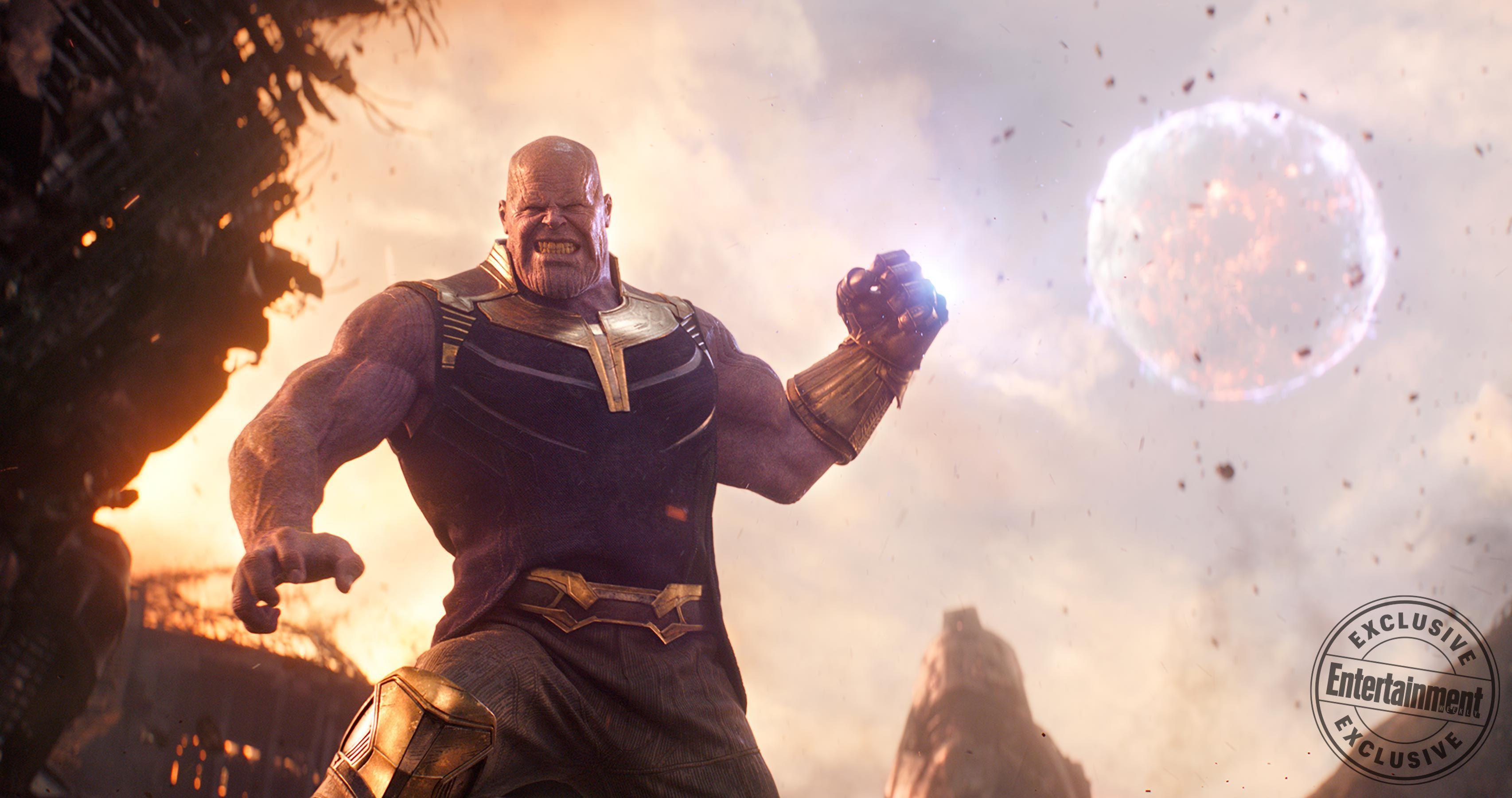 new image from 'Avengers: Infinity War' include Thanos throwing a