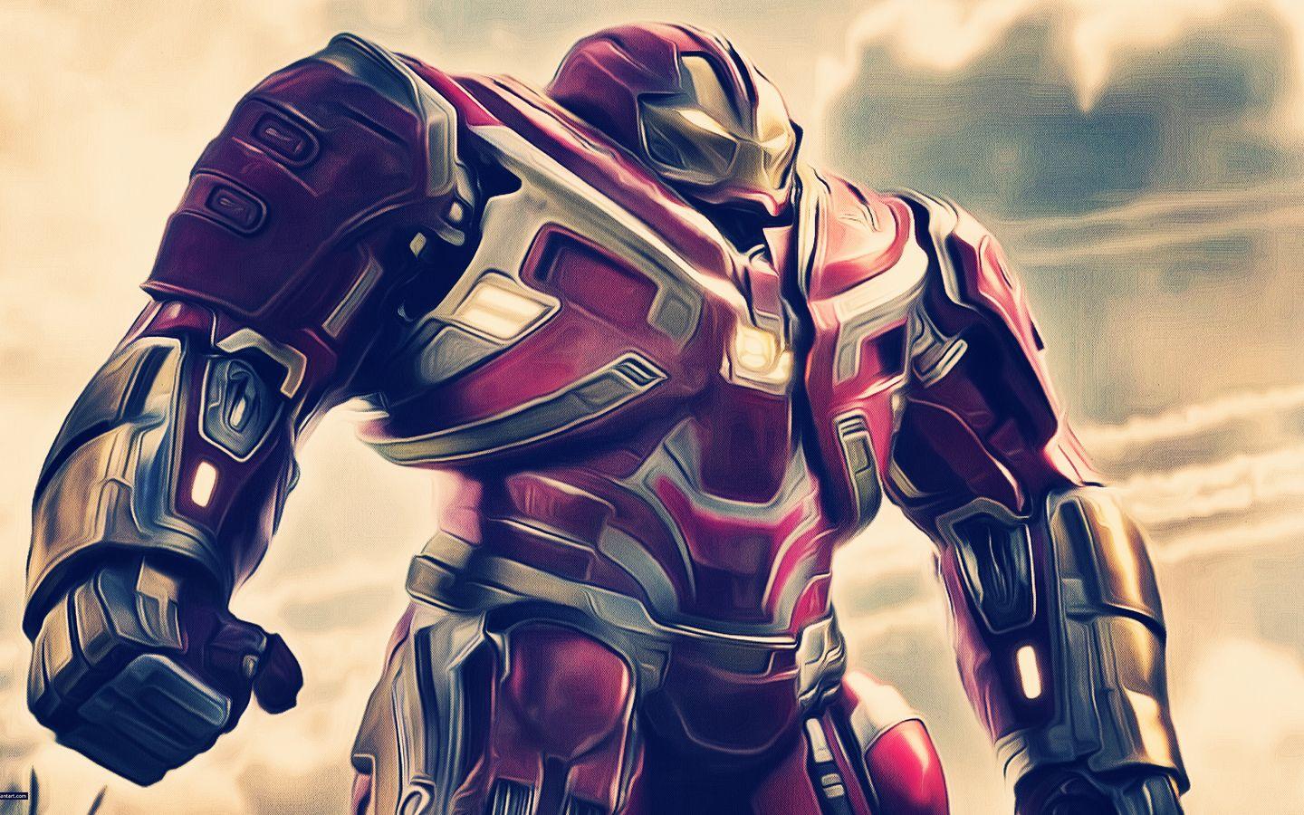 Iron Hulkbuster In Avengers Infinity War 2018 Artwork