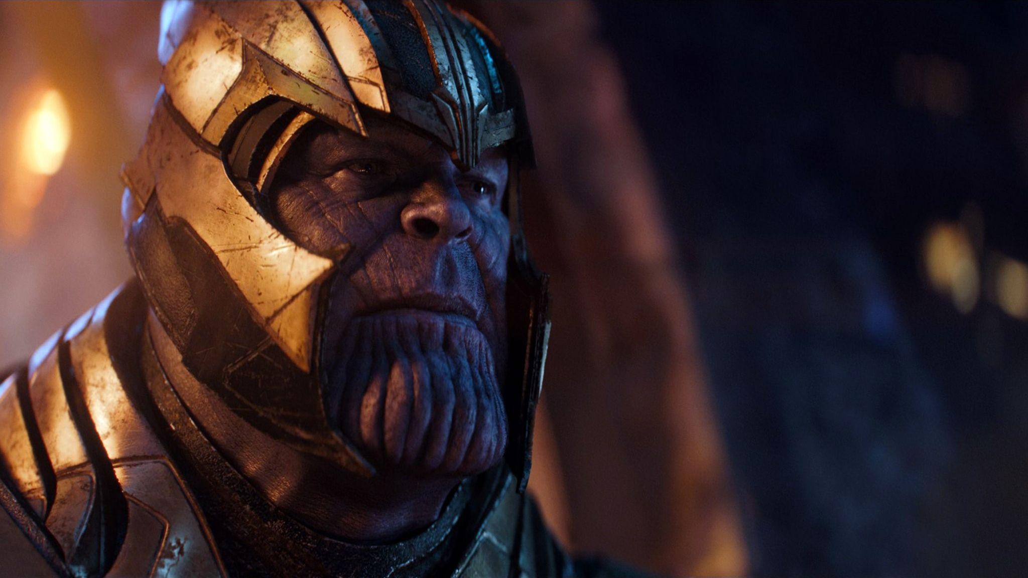 Thanos In Avengers Infinity War Movie 2048x1152 Resolution