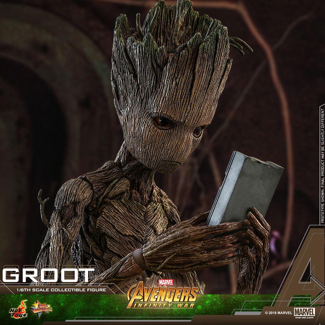 Teen Groot and Rocket Pal Around as AVENGERS: INFINITY WAR Deluxe