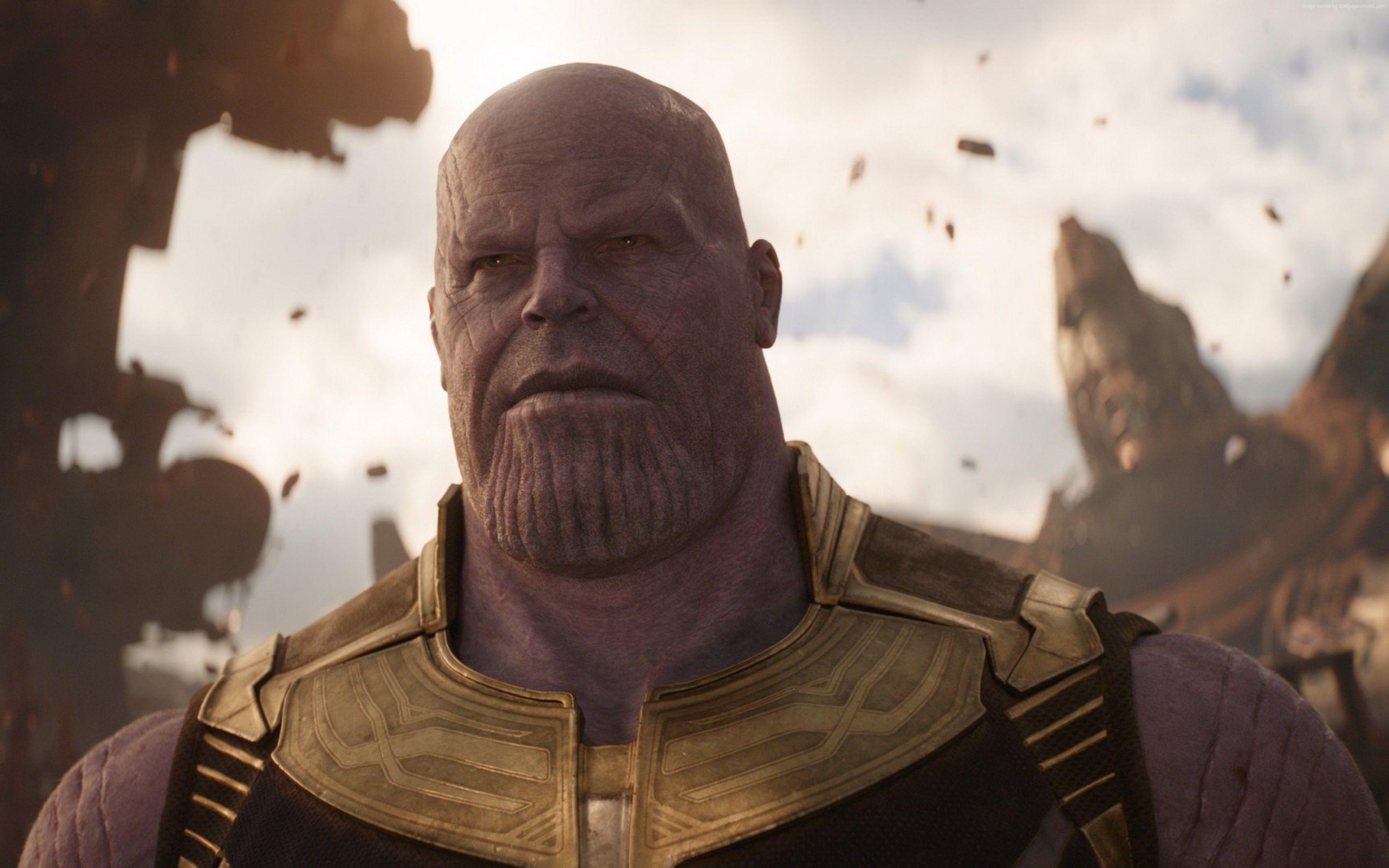 Wallpaper Avengers: Infinity War, Thanos, Josh Brolin, 4k, Movies