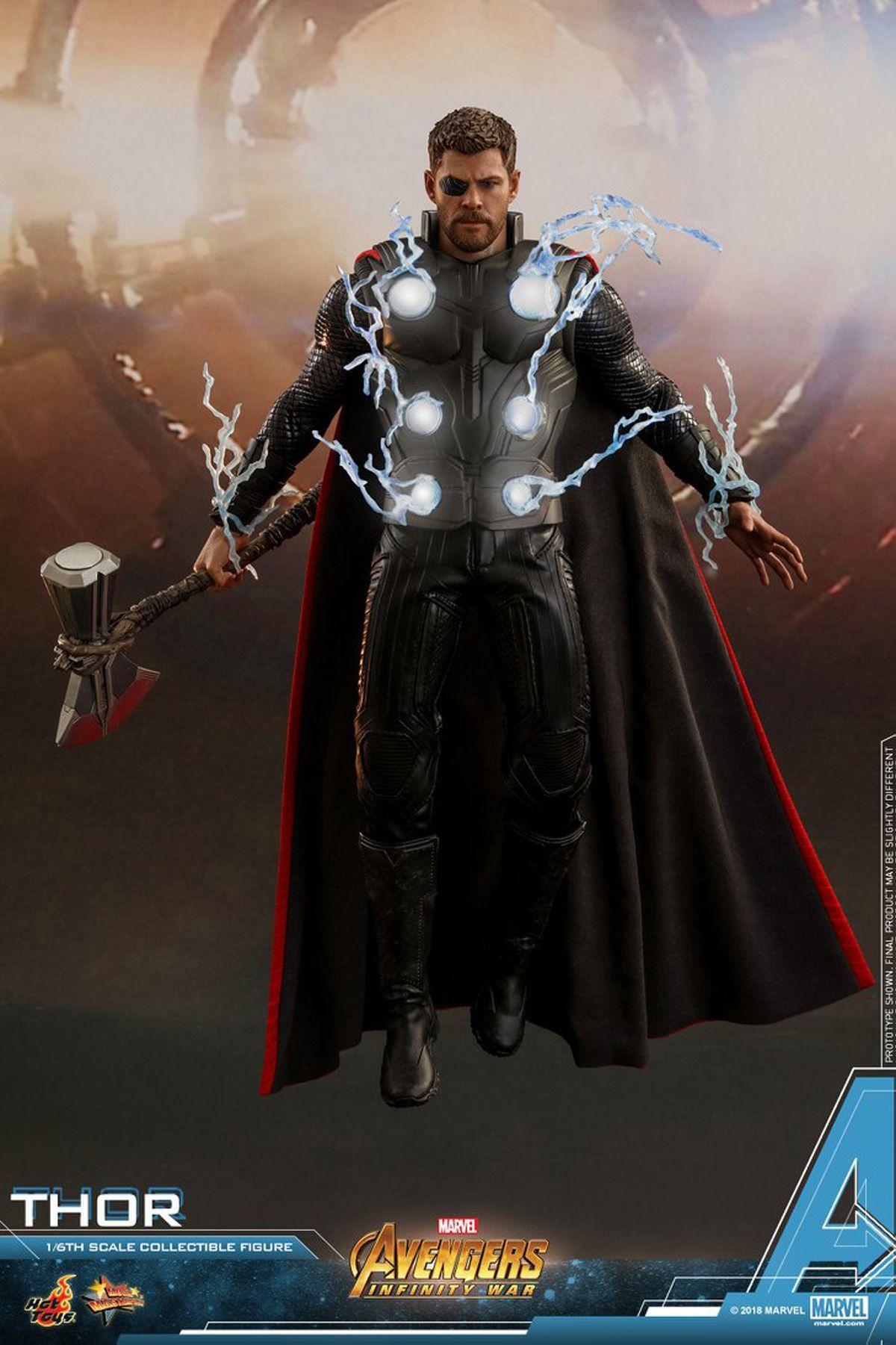 Teenage Groot and Thor Hot Toys from Infinity War Revealed