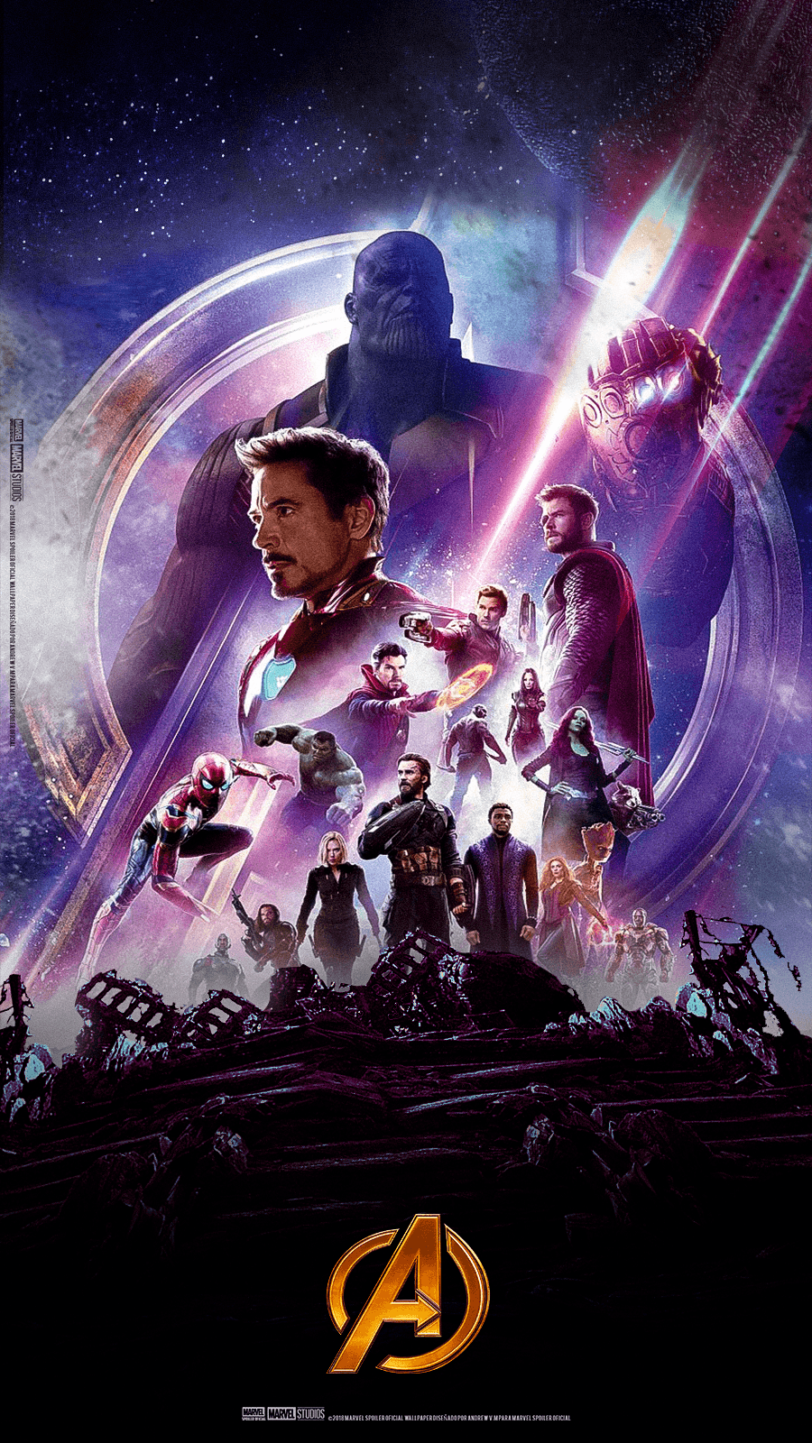 Marvel #MCU #Avengers #InfinityWar #Thanos Marvel Spoiler Oficial