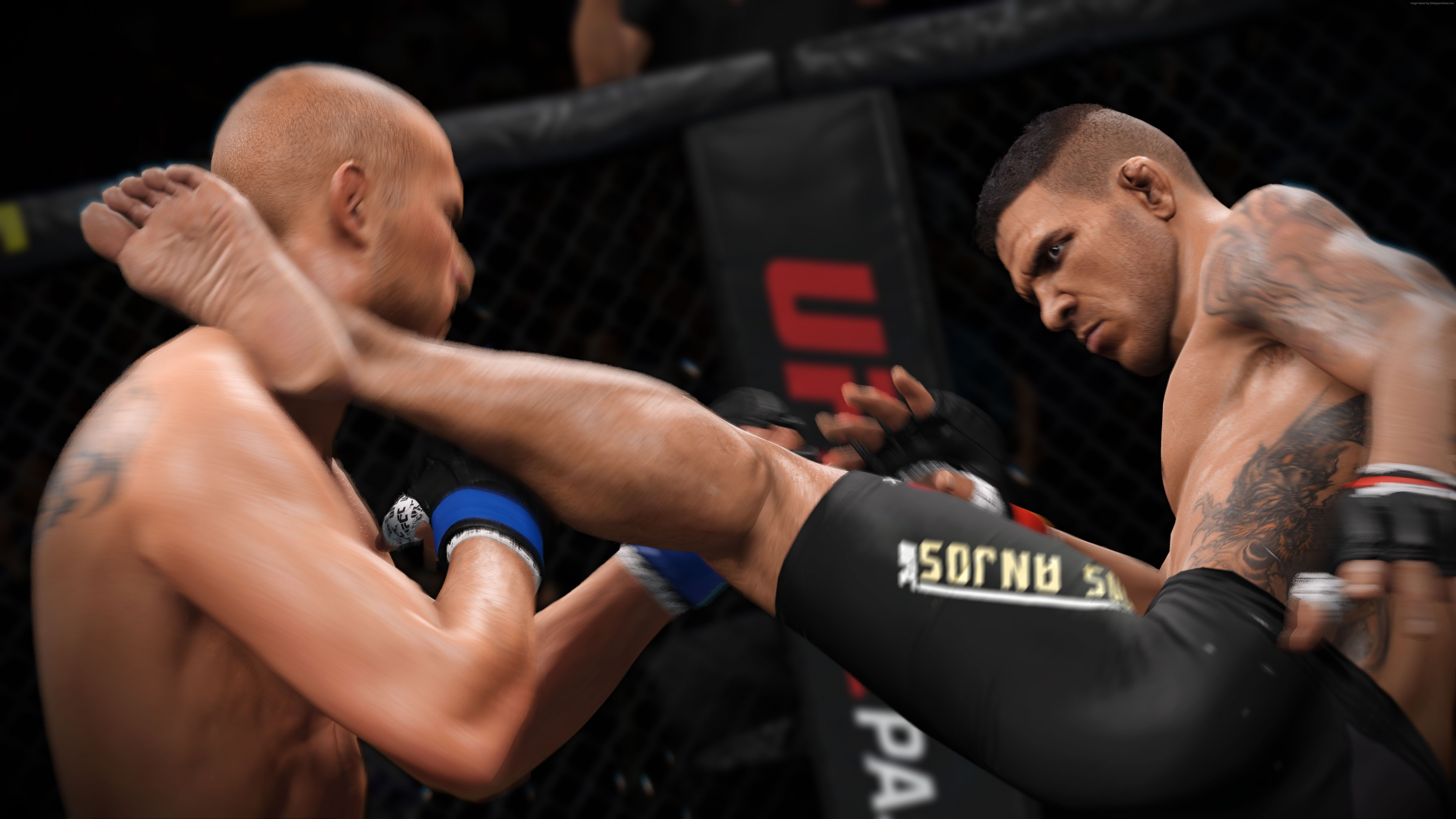 Wallpaper EA Sports UFC Best Games, fighting, PlayStation Xbox