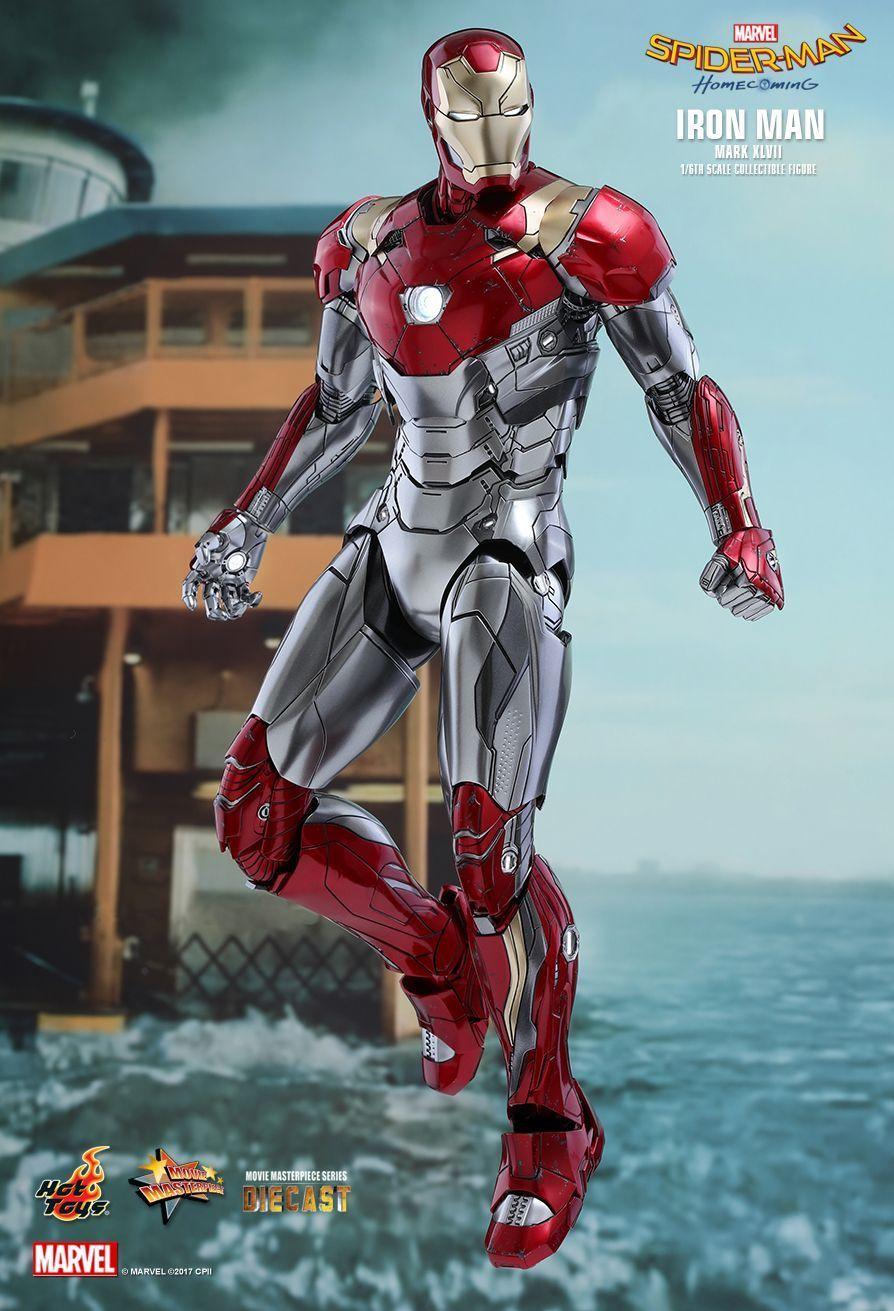 Hot Toys, Spider Man: Homecoming Man Mark XLVII 1 6th Scale